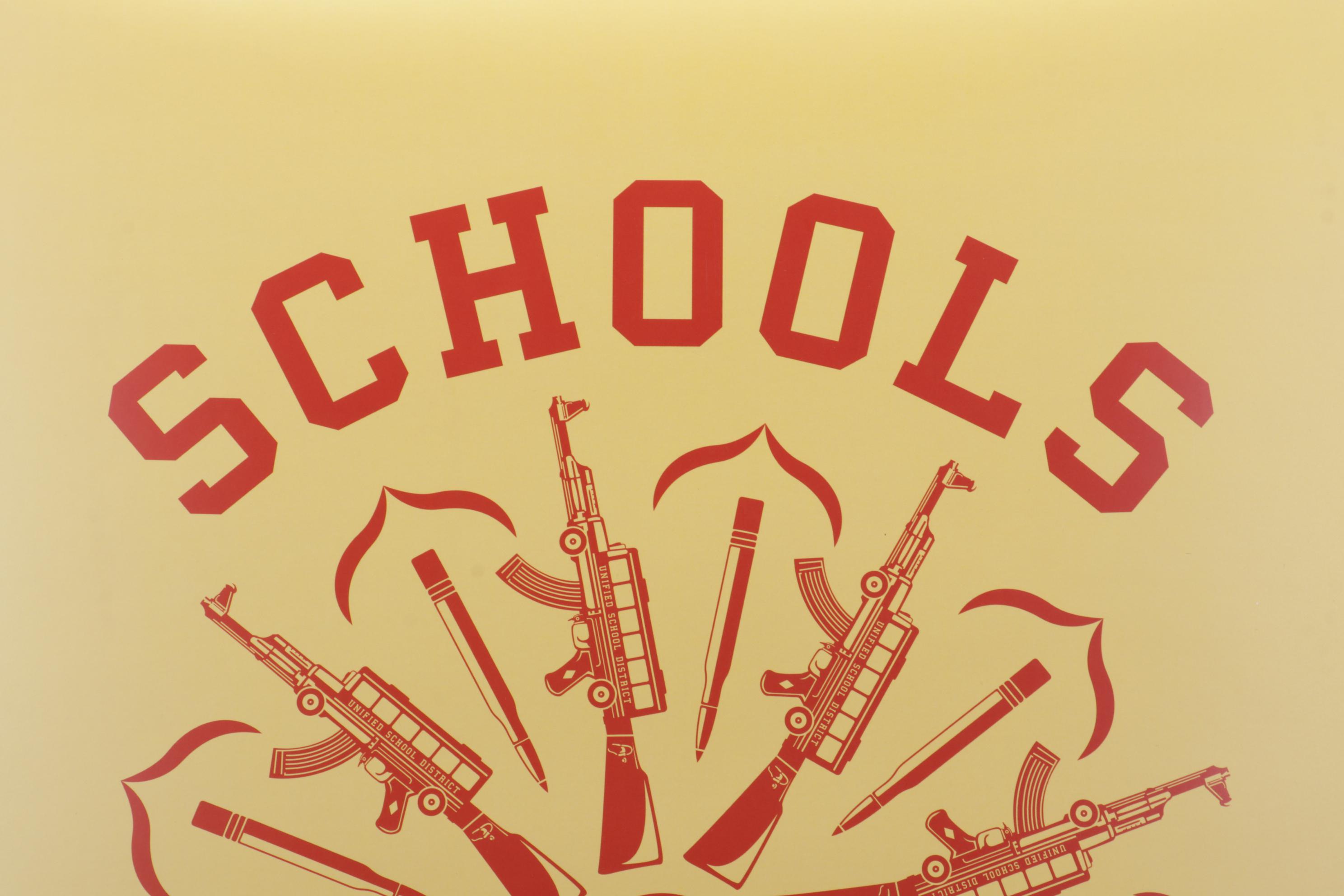 Gun Control Double-Sided Offset Lithograph Poster After Shepard Fairey