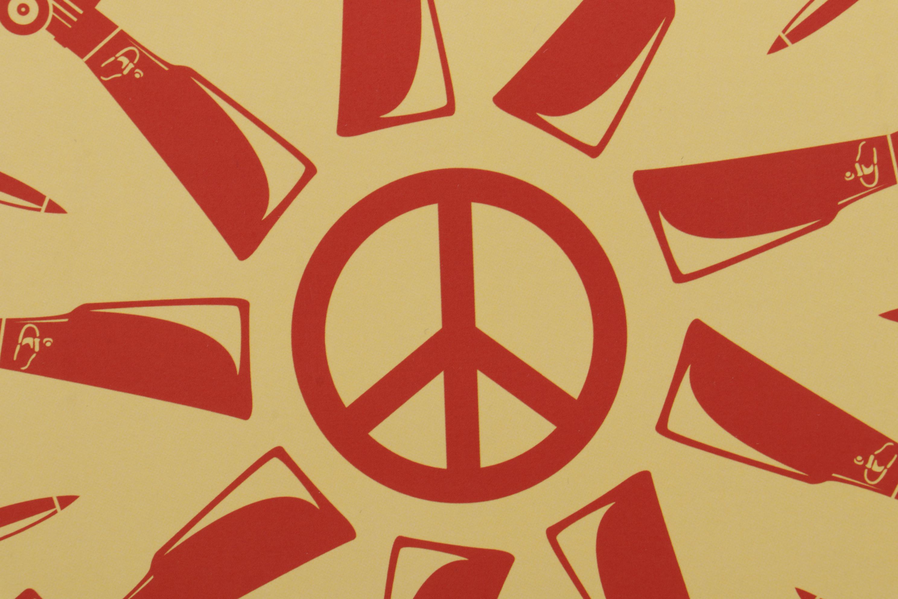 Gun Control Double-Sided Offset Lithograph Poster After Shepard Fairey