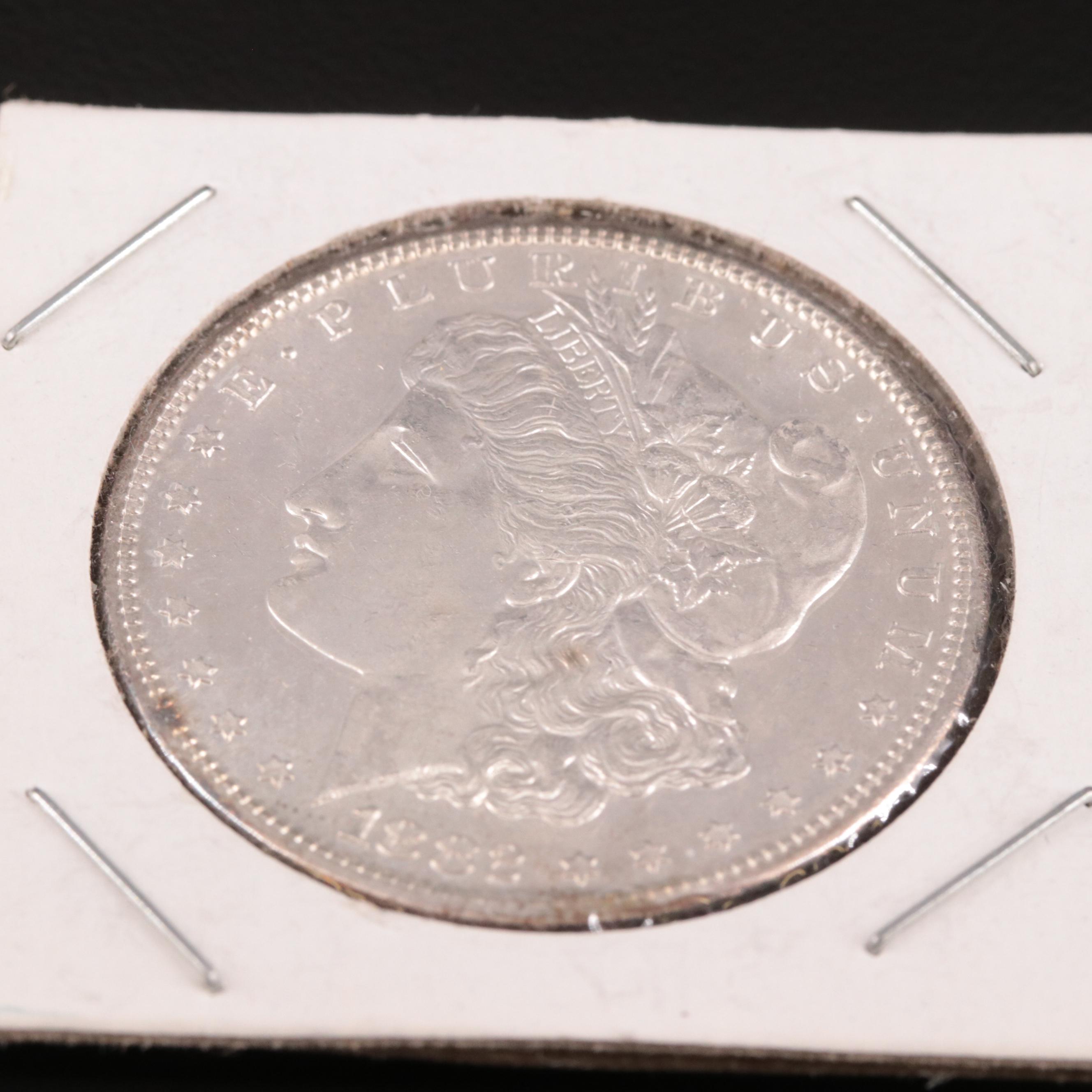 Uncirculated 1882-S Morgan Silver Dollar