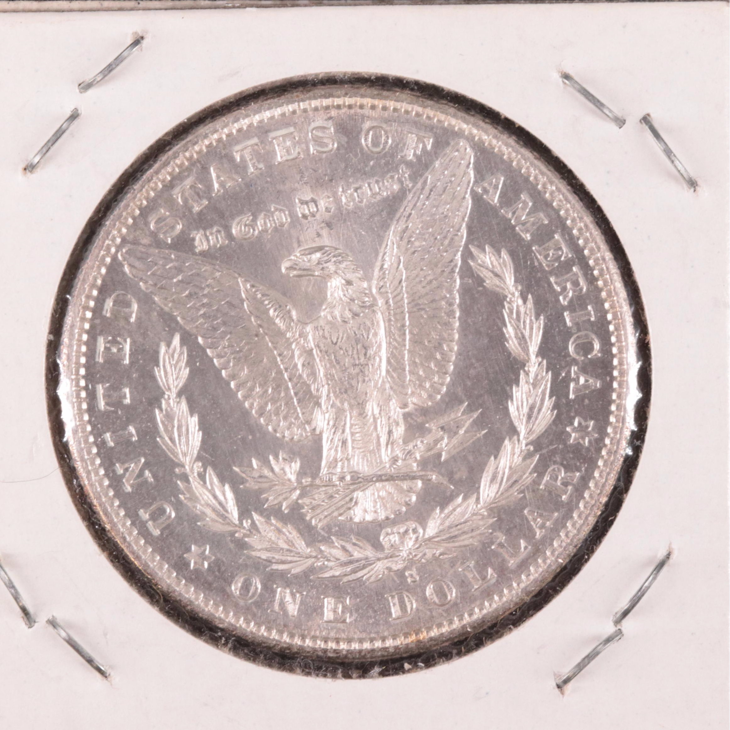 Uncirculated 1882-S Morgan Silver Dollar