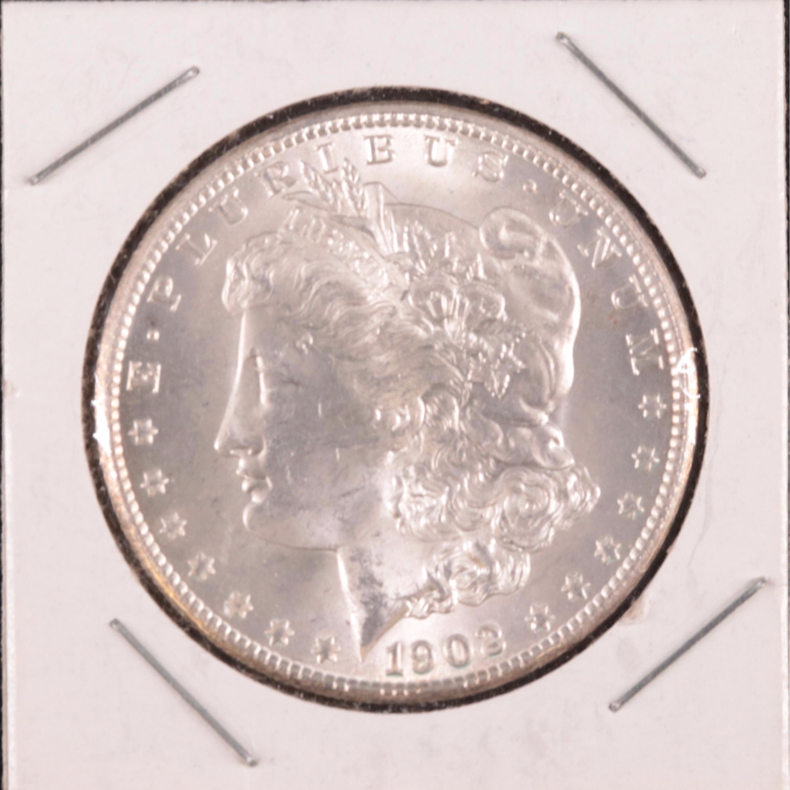 Uncirculated 1902-O Morgan Silver Dollar