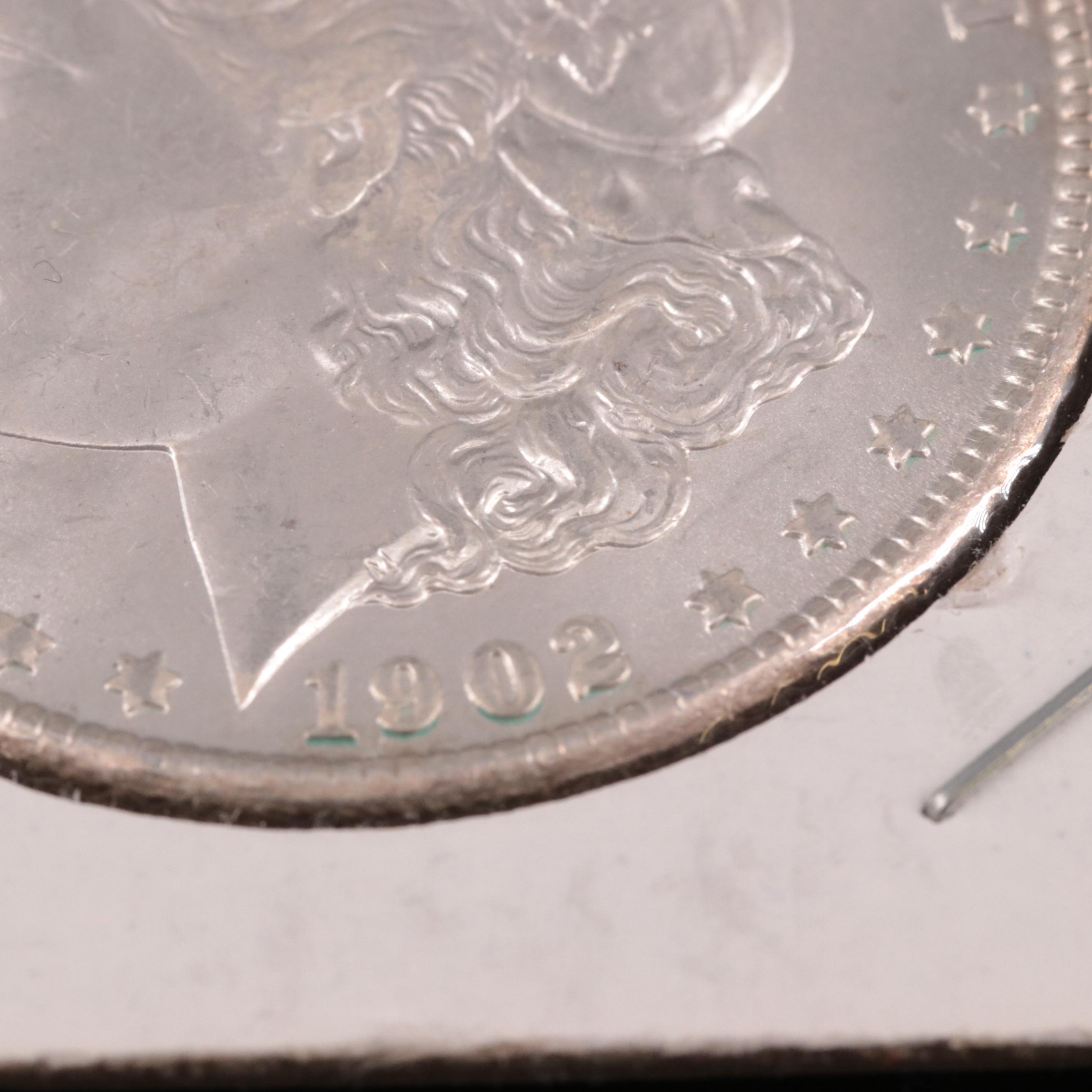 Uncirculated 1902-O Morgan Silver Dollar