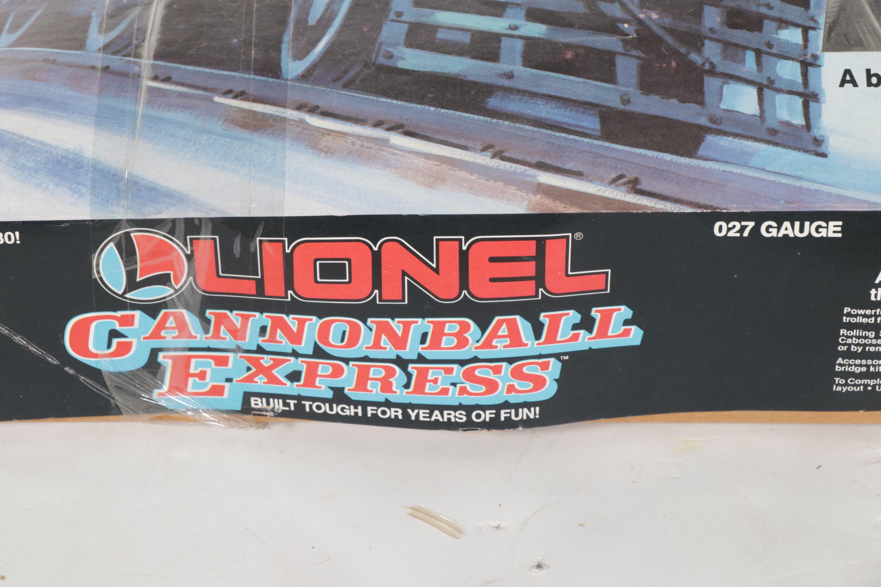 Bachmann HO Scale Rail Chief Set with Lionel 027 Gauge Cannonball Express