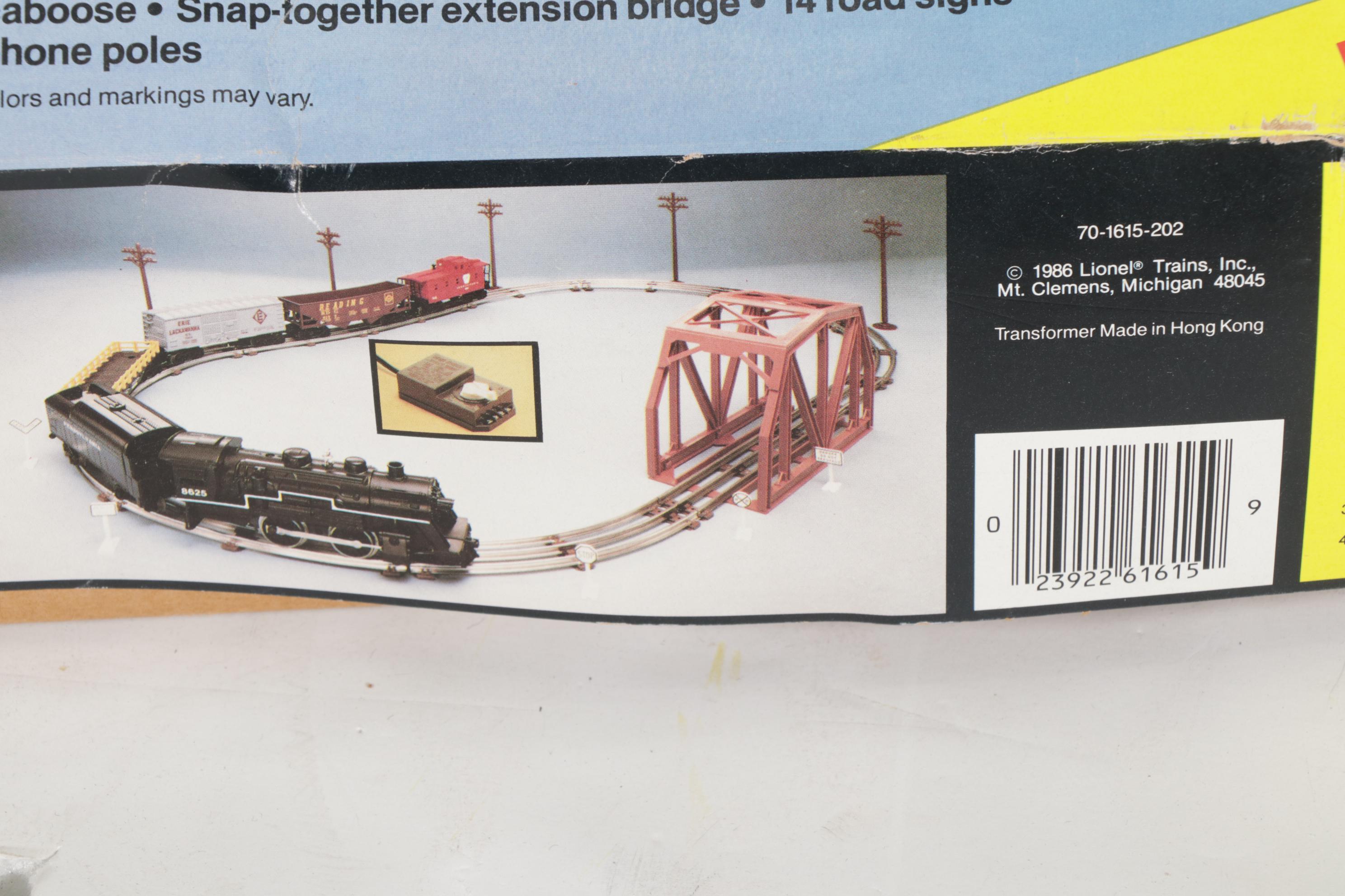 Bachmann HO Scale Rail Chief Set with Lionel 027 Gauge Cannonball Express