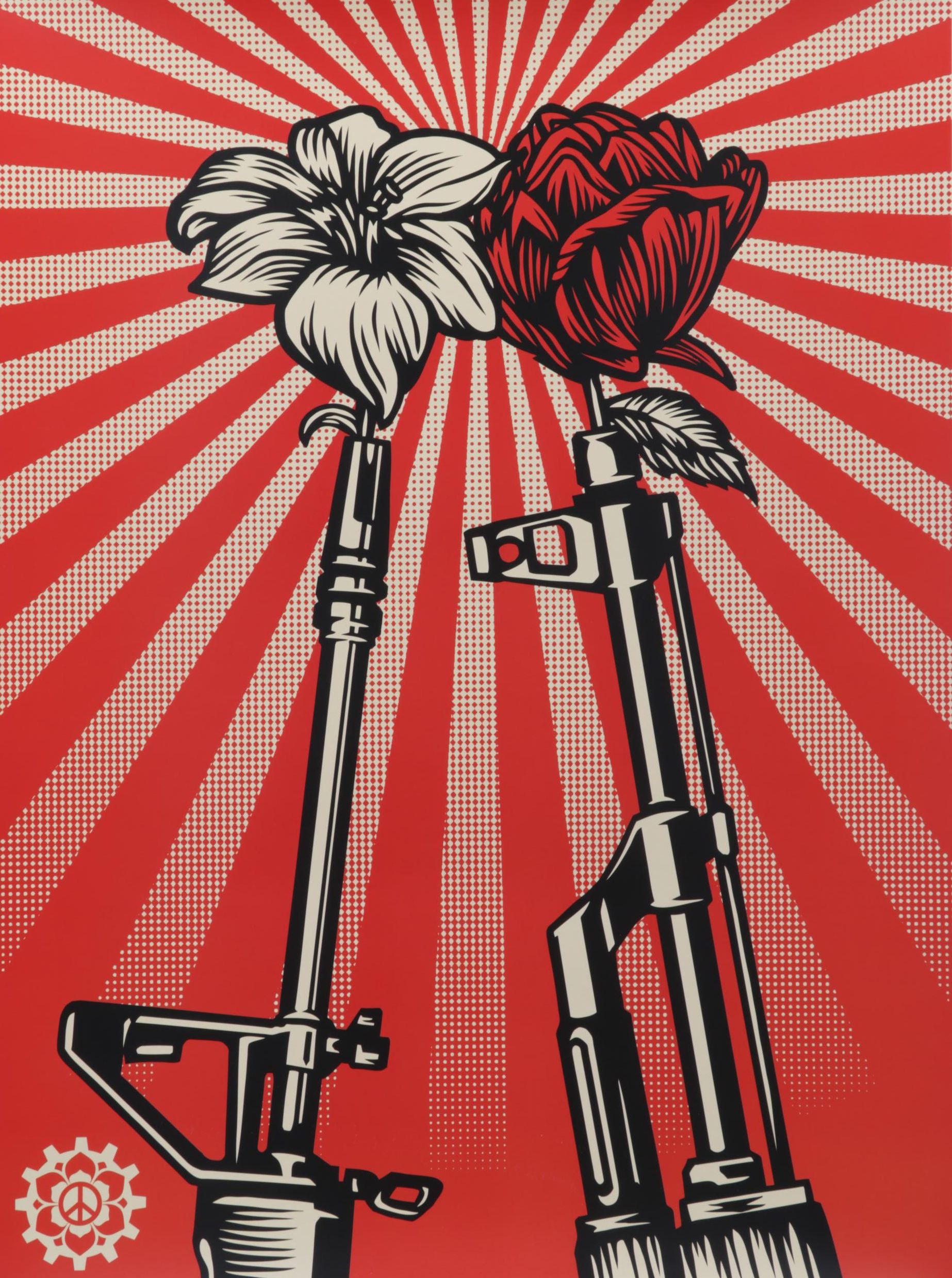 Gun Control Double-Sided Offset Lithograph Poster After Shepard Fairey