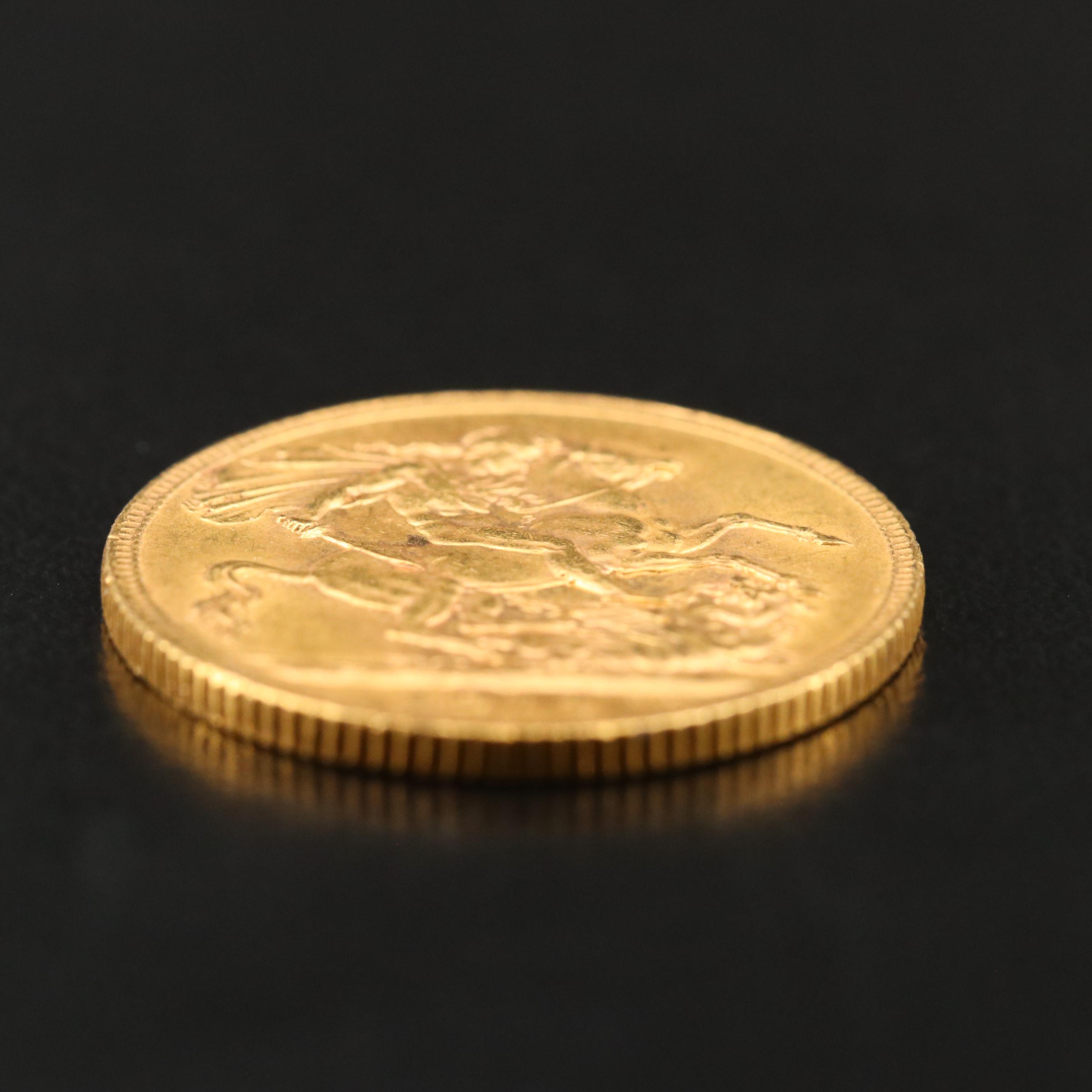 1914 British Gold Sovereign