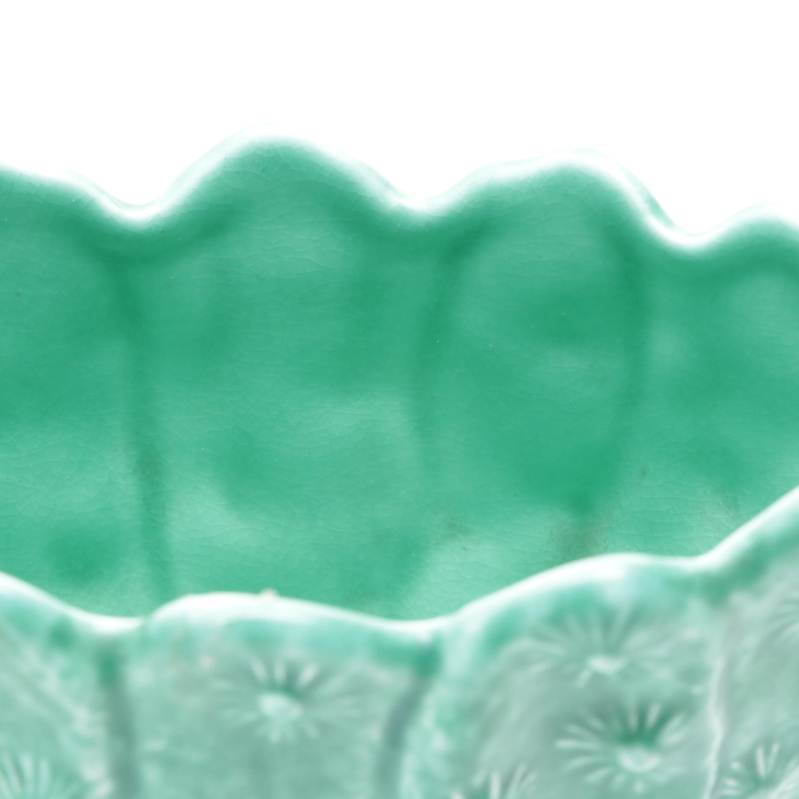 Beswick Pottery Art Deco Vase with Sylvac Pottery Cactus Planter