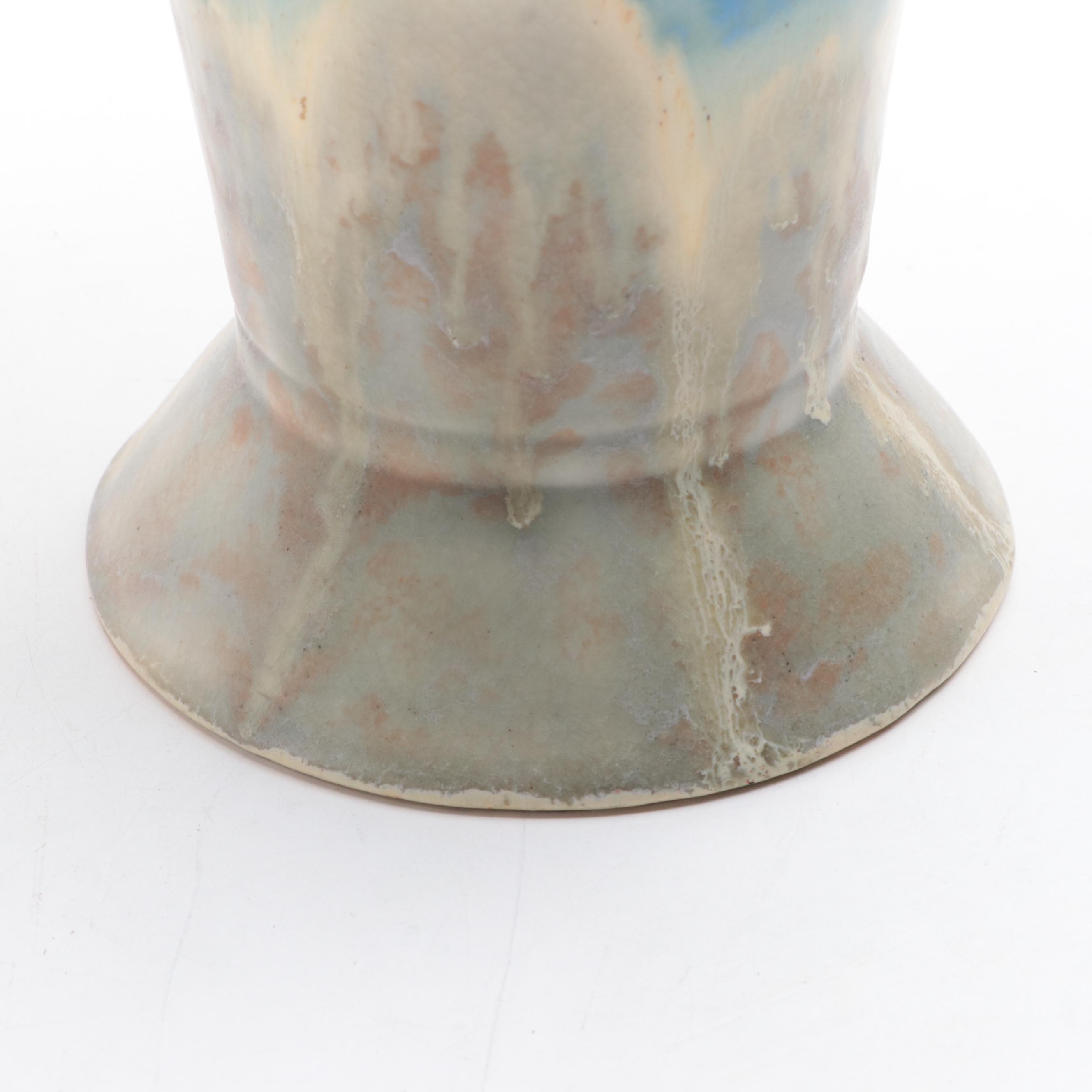 Beswick Pottery Art Deco Vase with Sylvac Pottery Cactus Planter