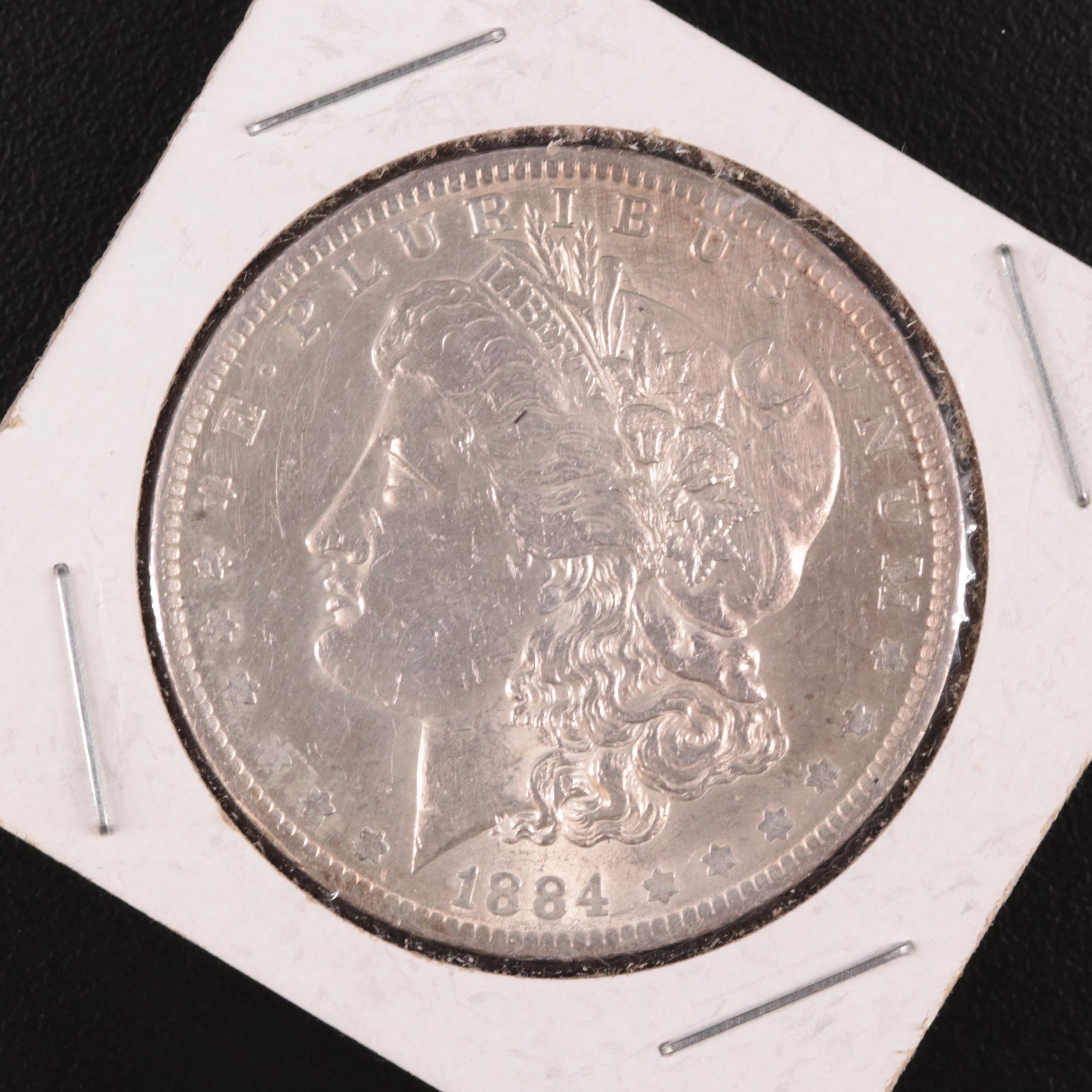 1884-O Morgan Silver Dollar