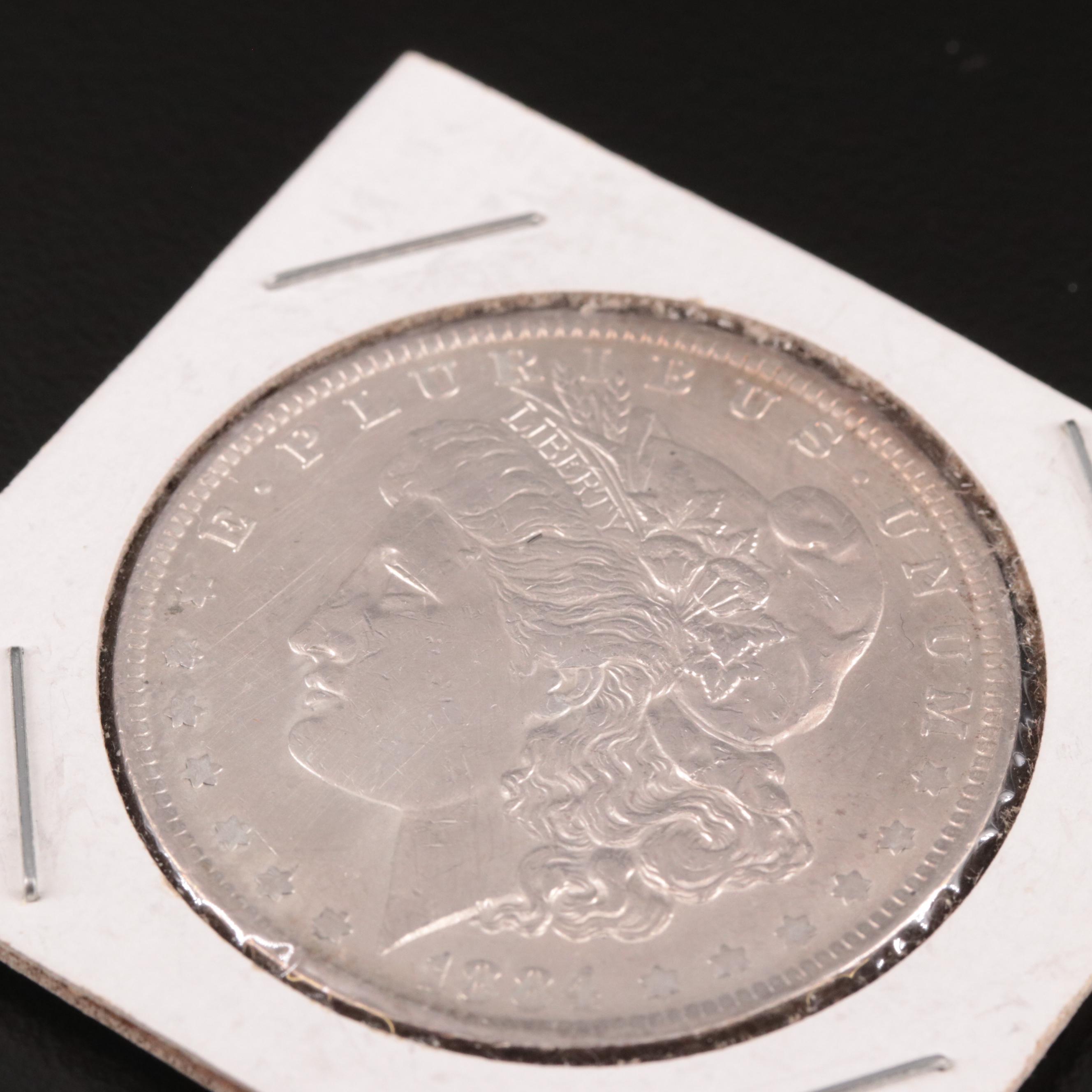 1884-O Morgan Silver Dollar