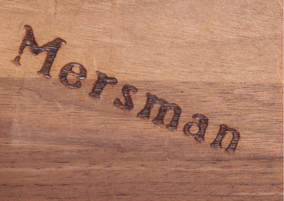 Mersman Mid Century Modern Laminate and Walnut Coffee Table, Mid to Late 20th C