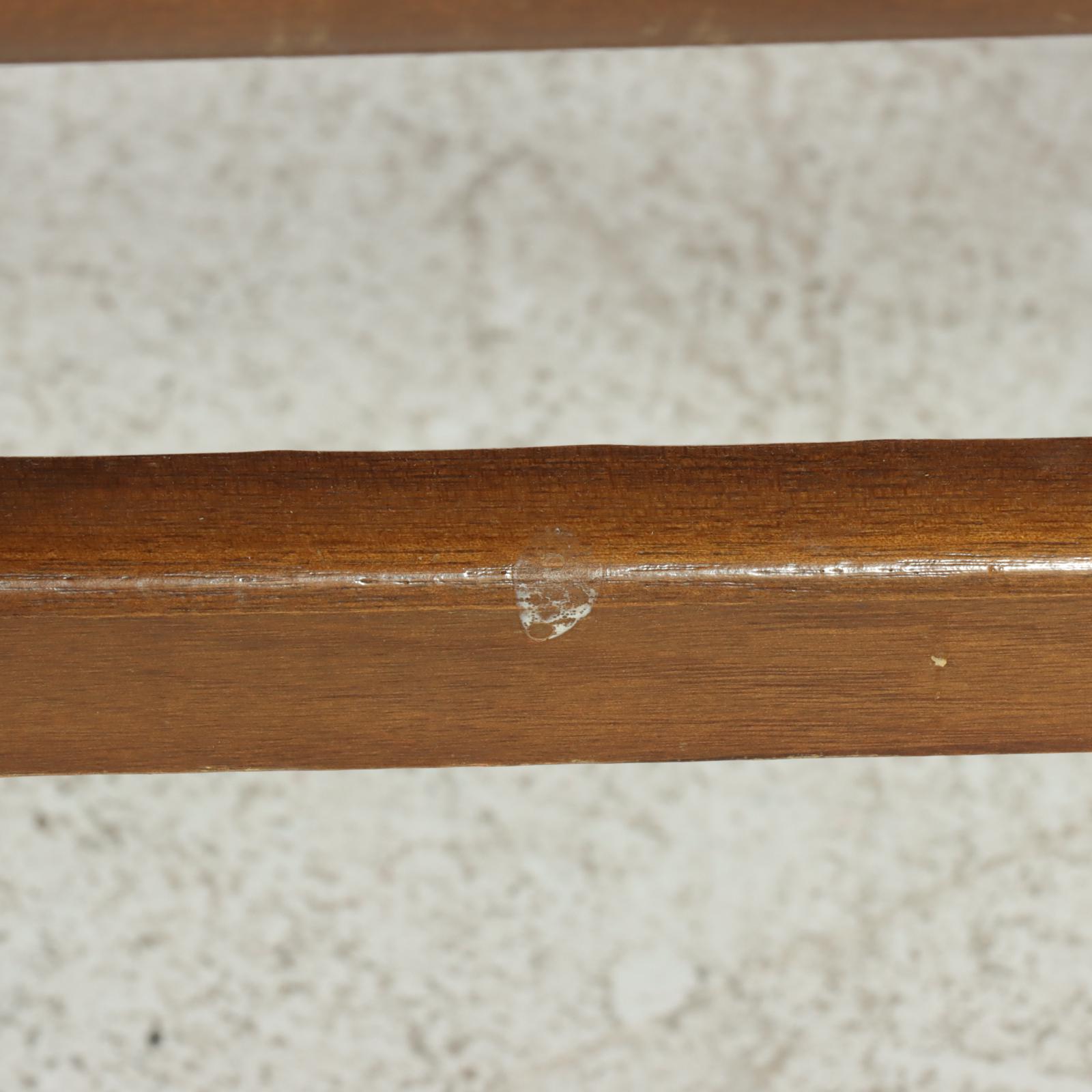 Mersman Mid Century Modern Laminate and Walnut Coffee Table, Mid to Late 20th C