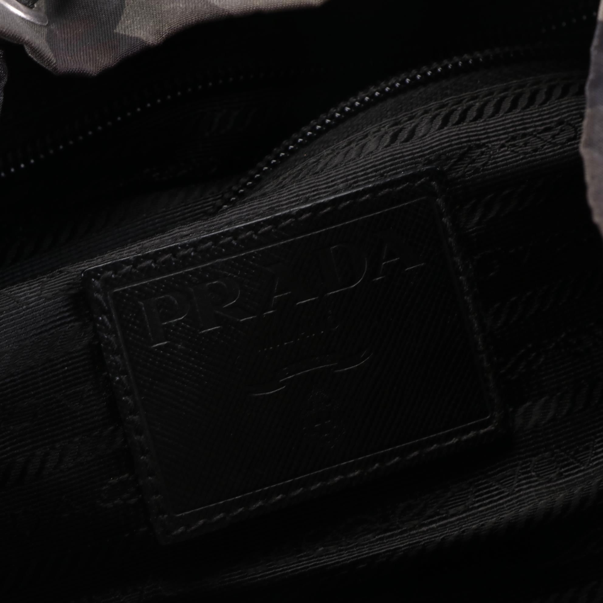 Prada Camo Nylon Tessuto Backpack