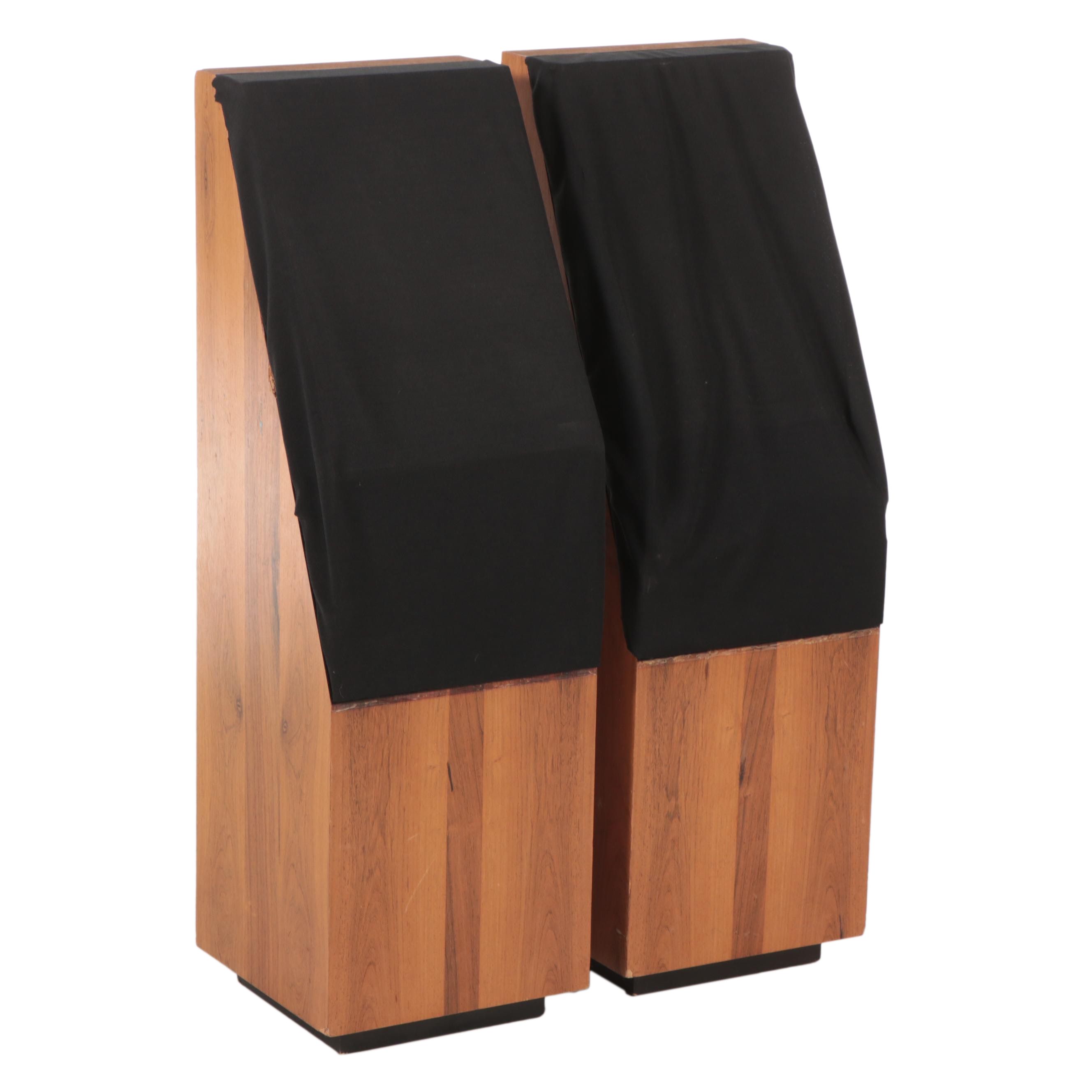 Thiel Audio 03a Floor Standing Loudspeakers In Brazilian Rosewood Veneer, 1980s
