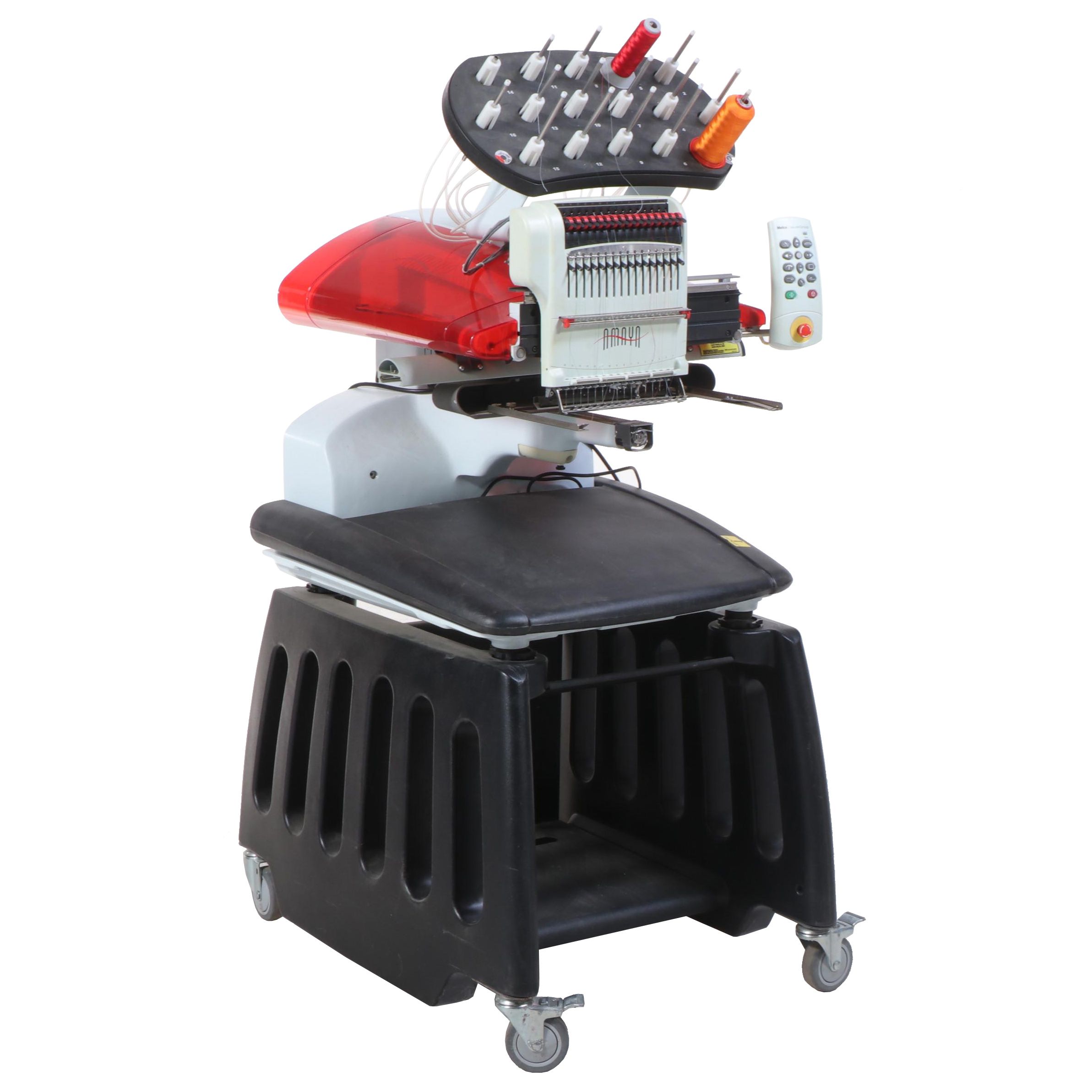 Melco Amaya XT 16Needle Embroidery Machine EBTH