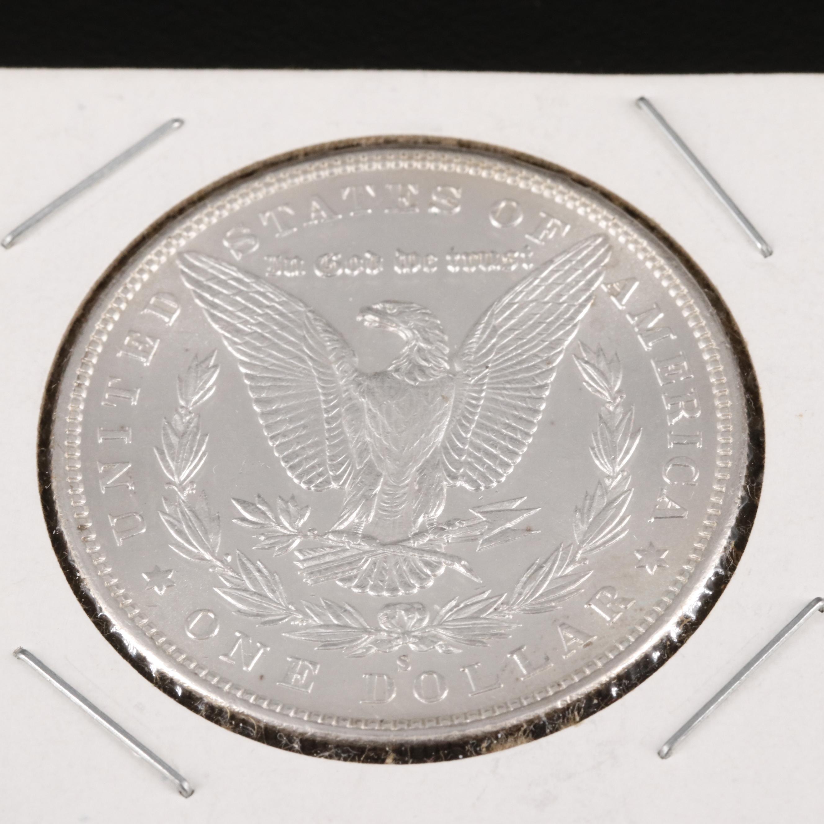 Uncirculated 1879-S Morgan Silver Dollar