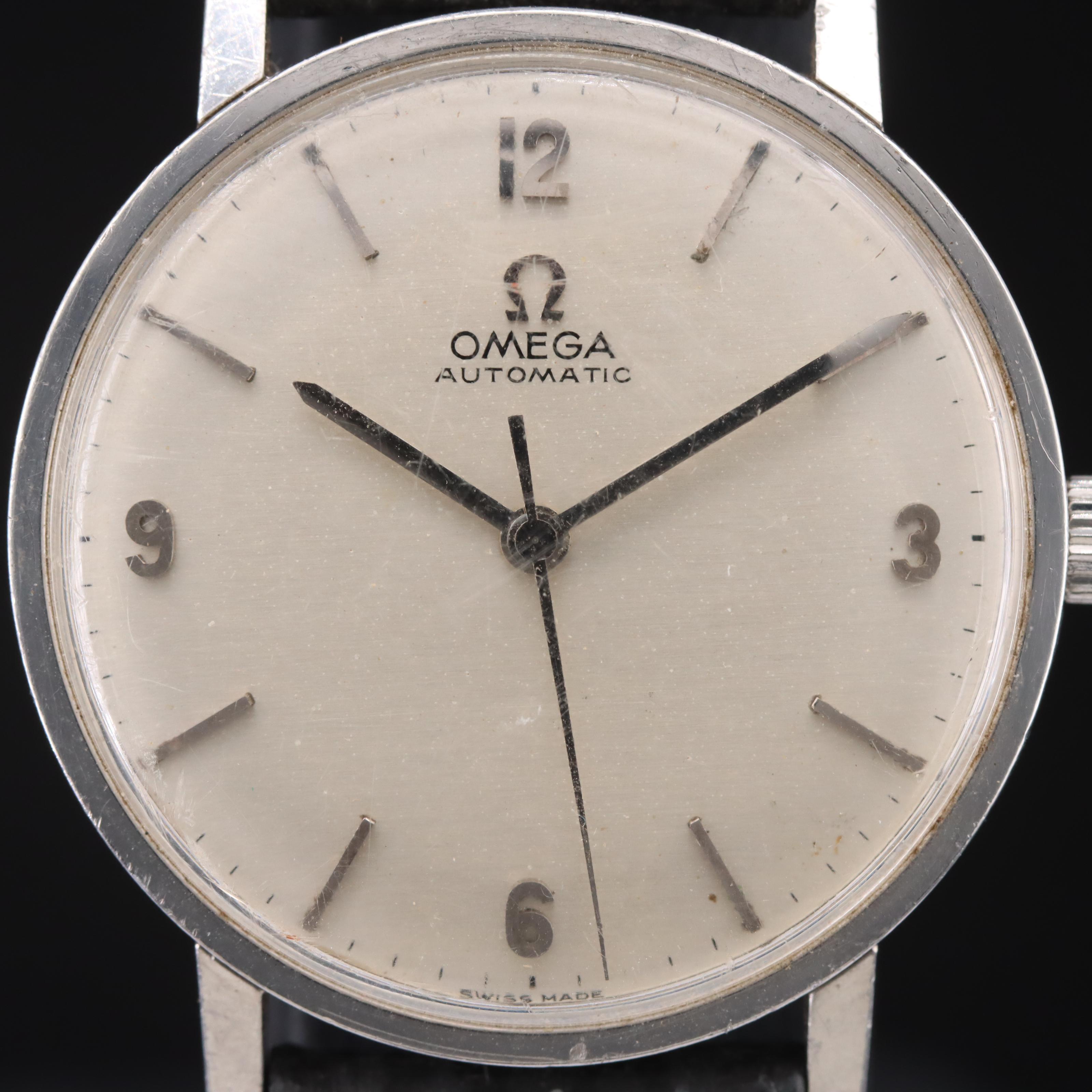 1964 Omega Automatic Stainless Steel Watch