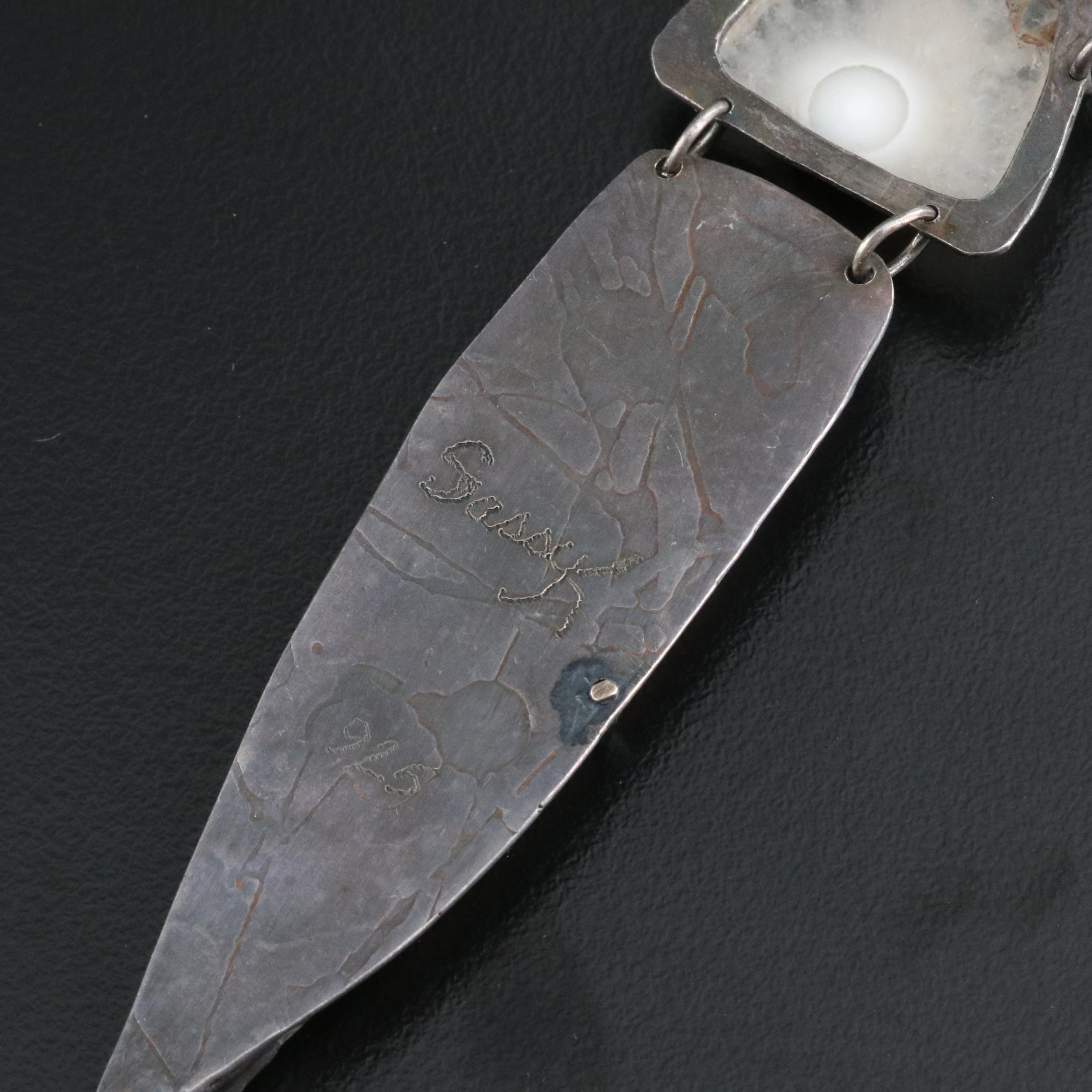 Jewelry Grouping Including Sterling, Bone, Pearl and Agate