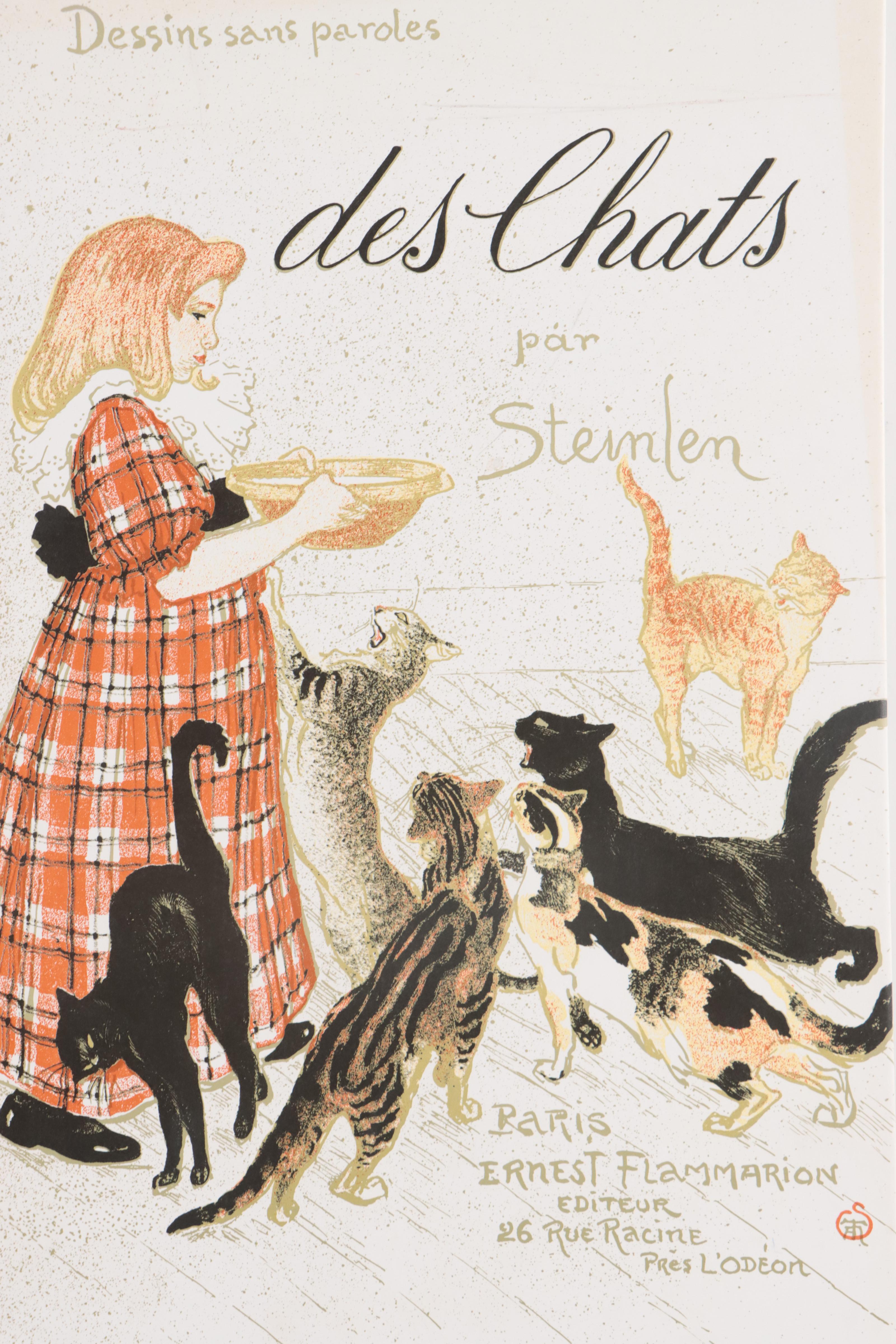 "The Maxfield Parrish Poster Book," "Des Chats pár Steinlen," and More