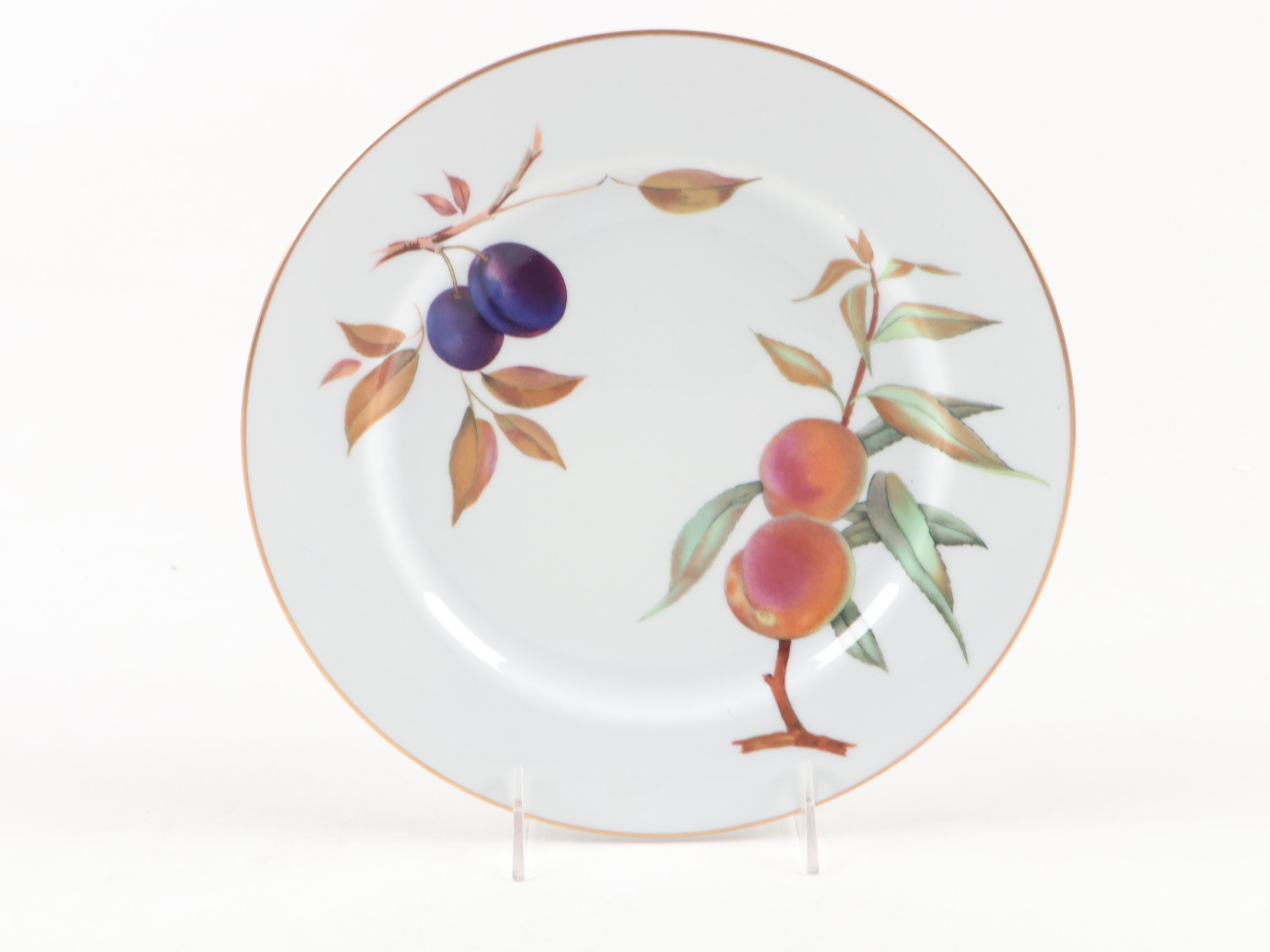 Royal Worcester "Evesham Vale" Dinnerware with Table Linen Collection