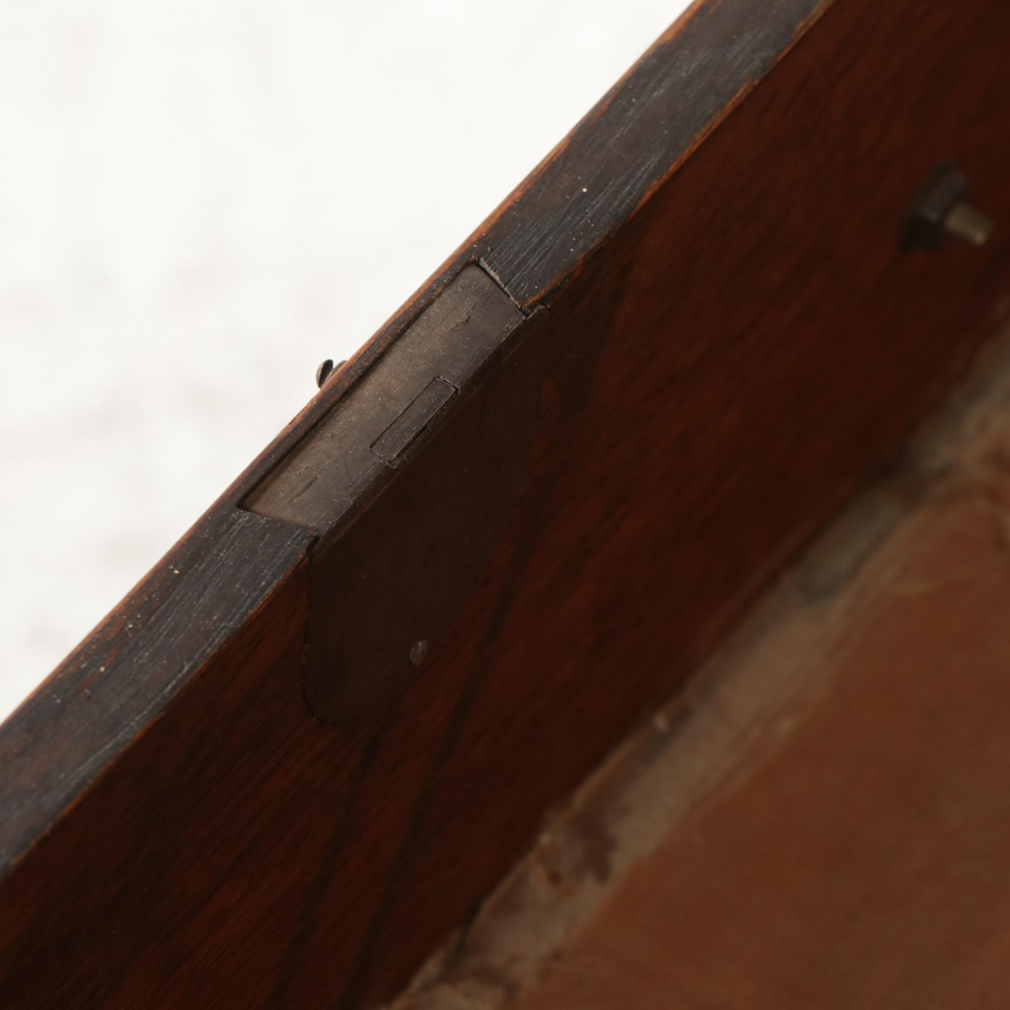 Larkin Co. Late Victorian Oak Mirrored Side-By-Side Secretary Bookcase