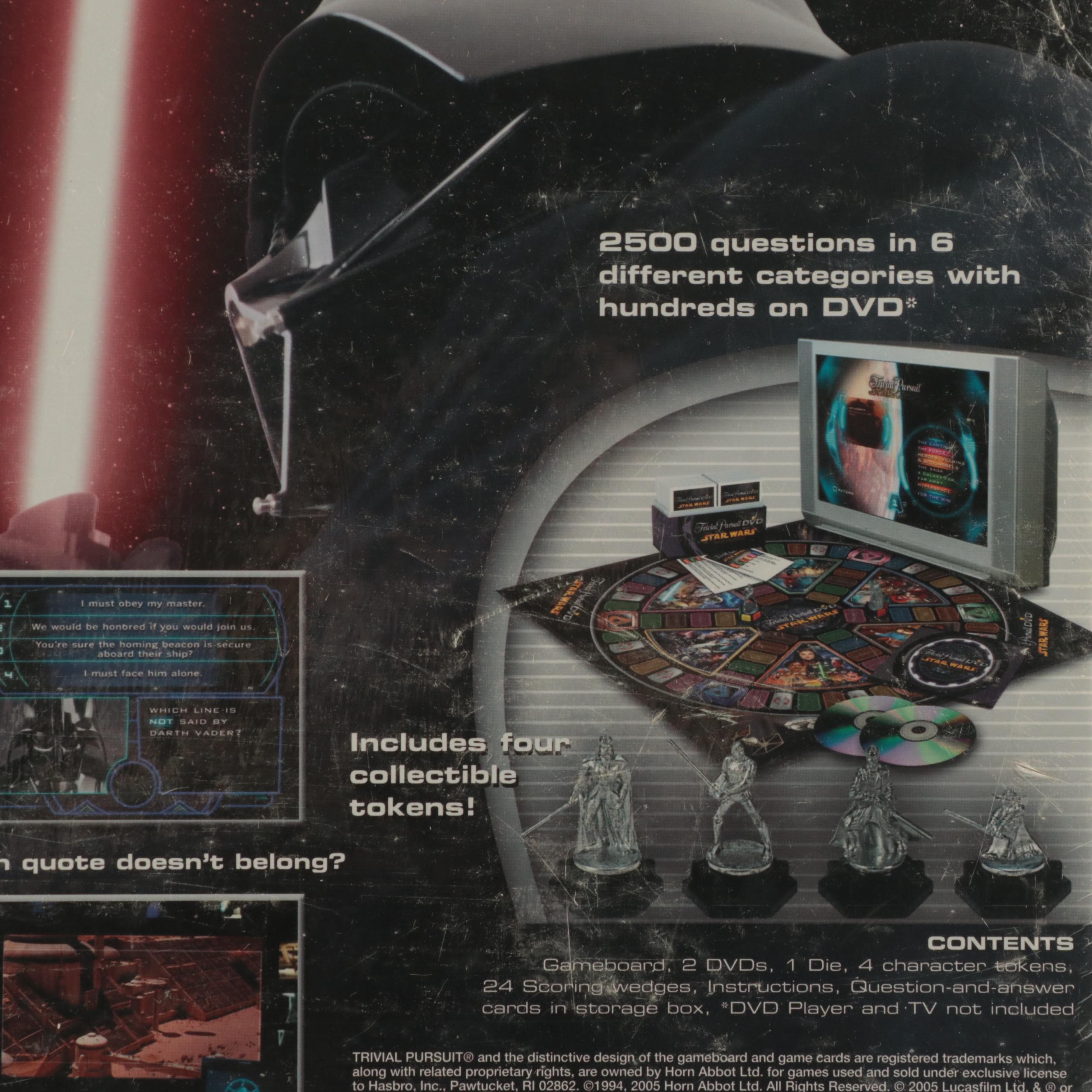 Trivial Pursuit, Cards Against Star Wars and More Star Wars Themes Games