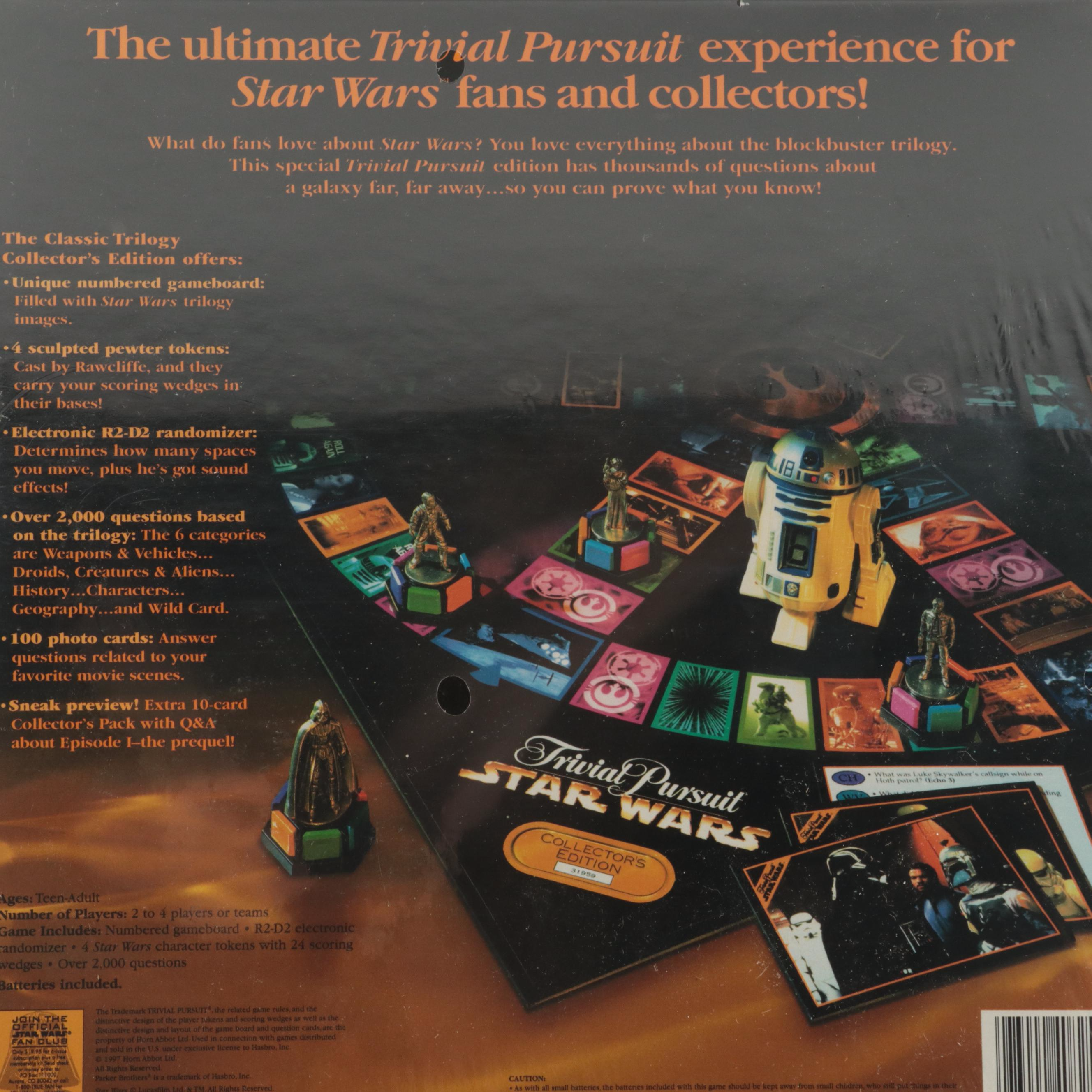 Trivial Pursuit, Cards Against Star Wars and More Star Wars Themes Games