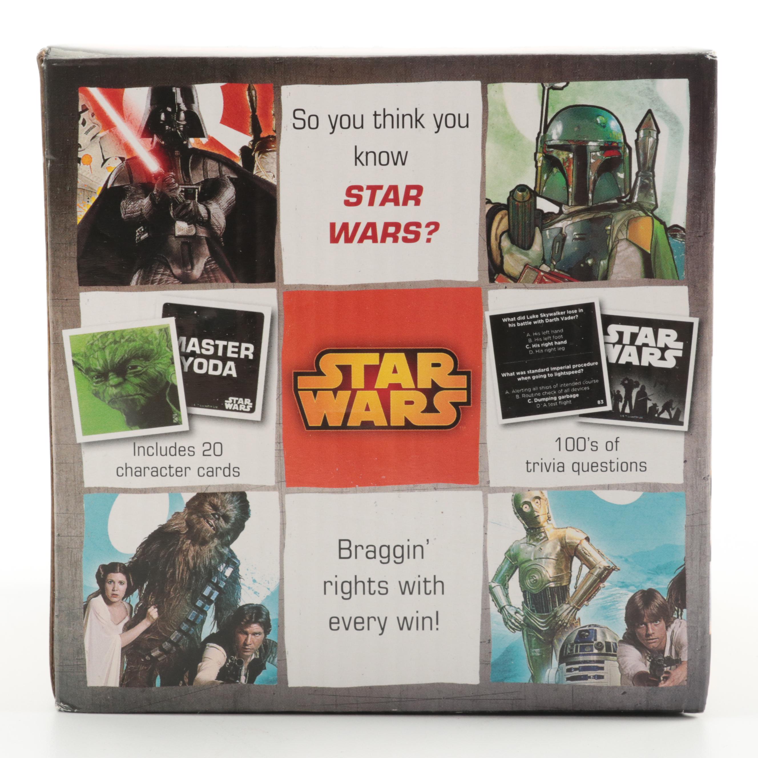 Trivial Pursuit, Cards Against Star Wars and More Star Wars Themes Games