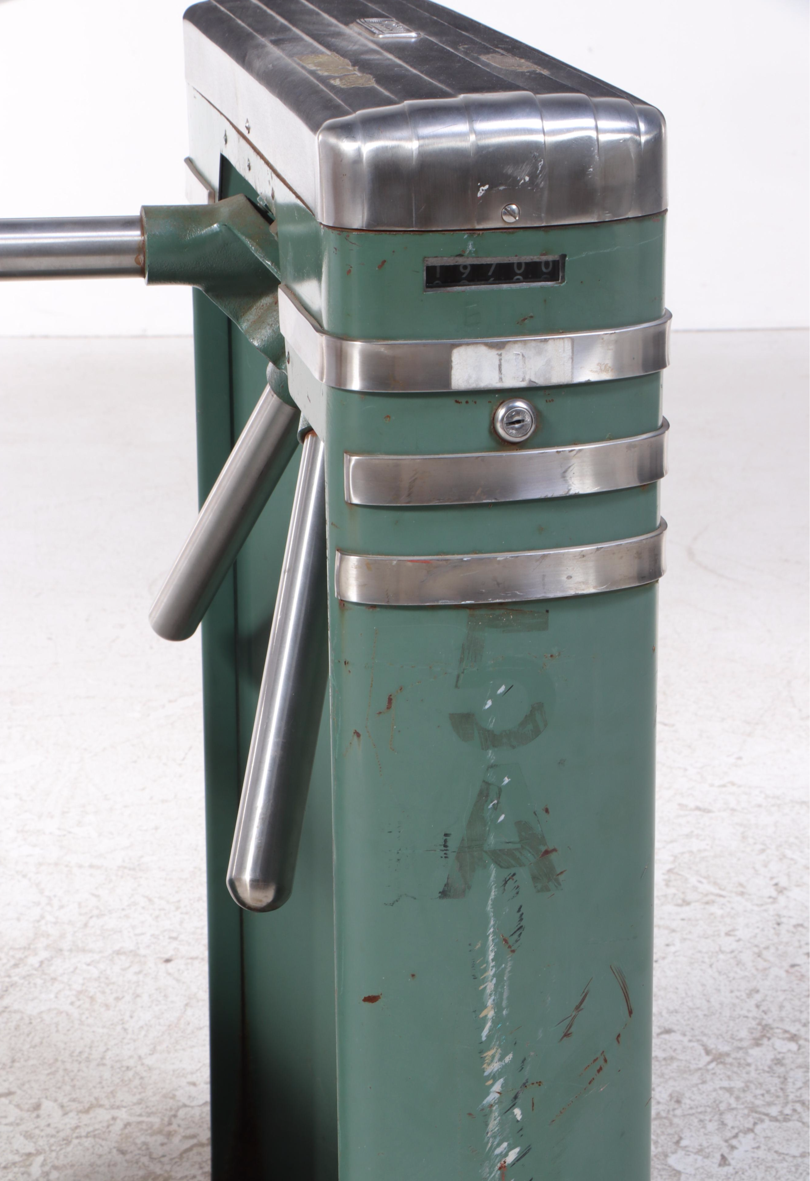 Cincinnati Gardens Perey Portable Entrance Turnstile