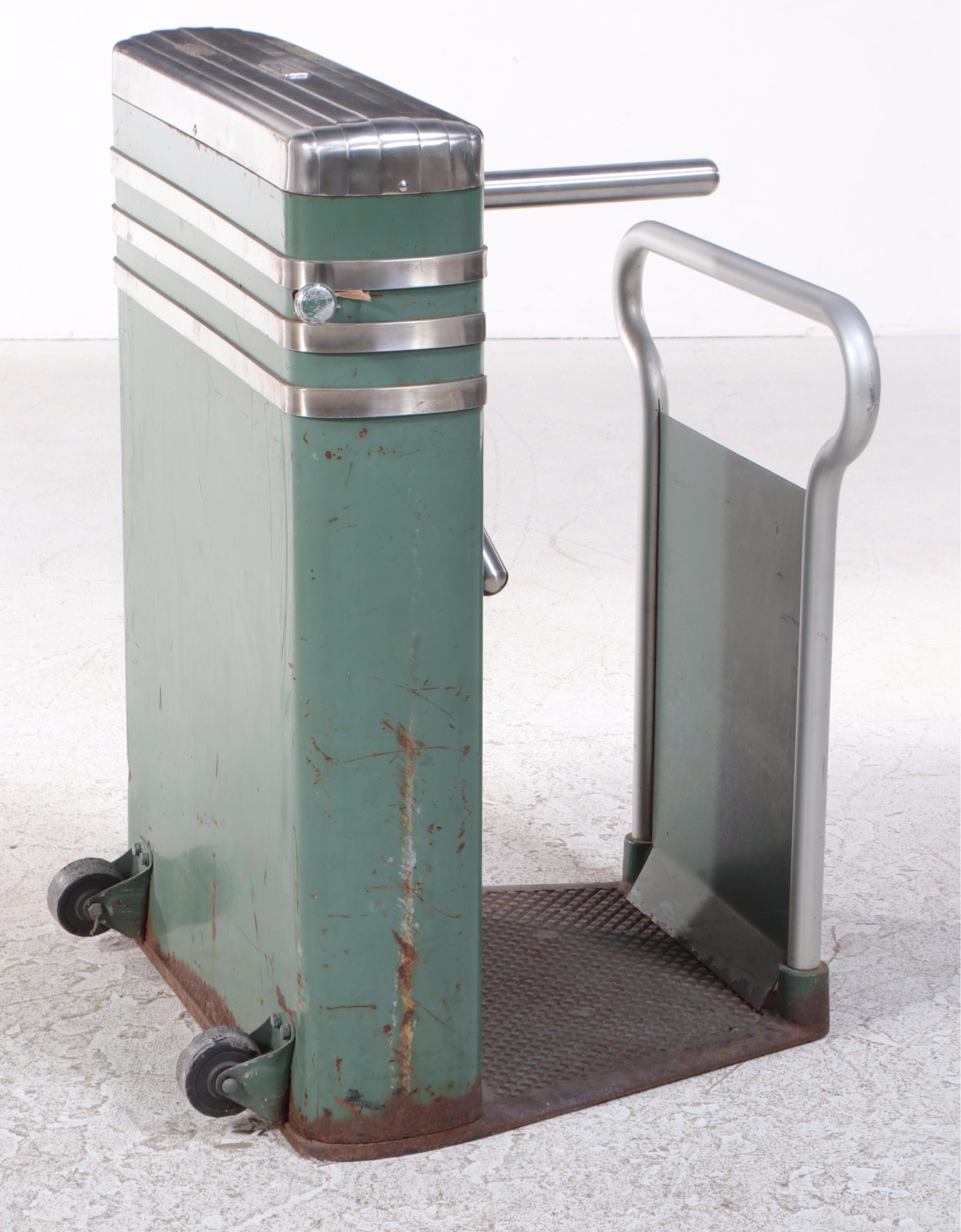 Cincinnati Gardens Perey Portable Entrance Turnstile