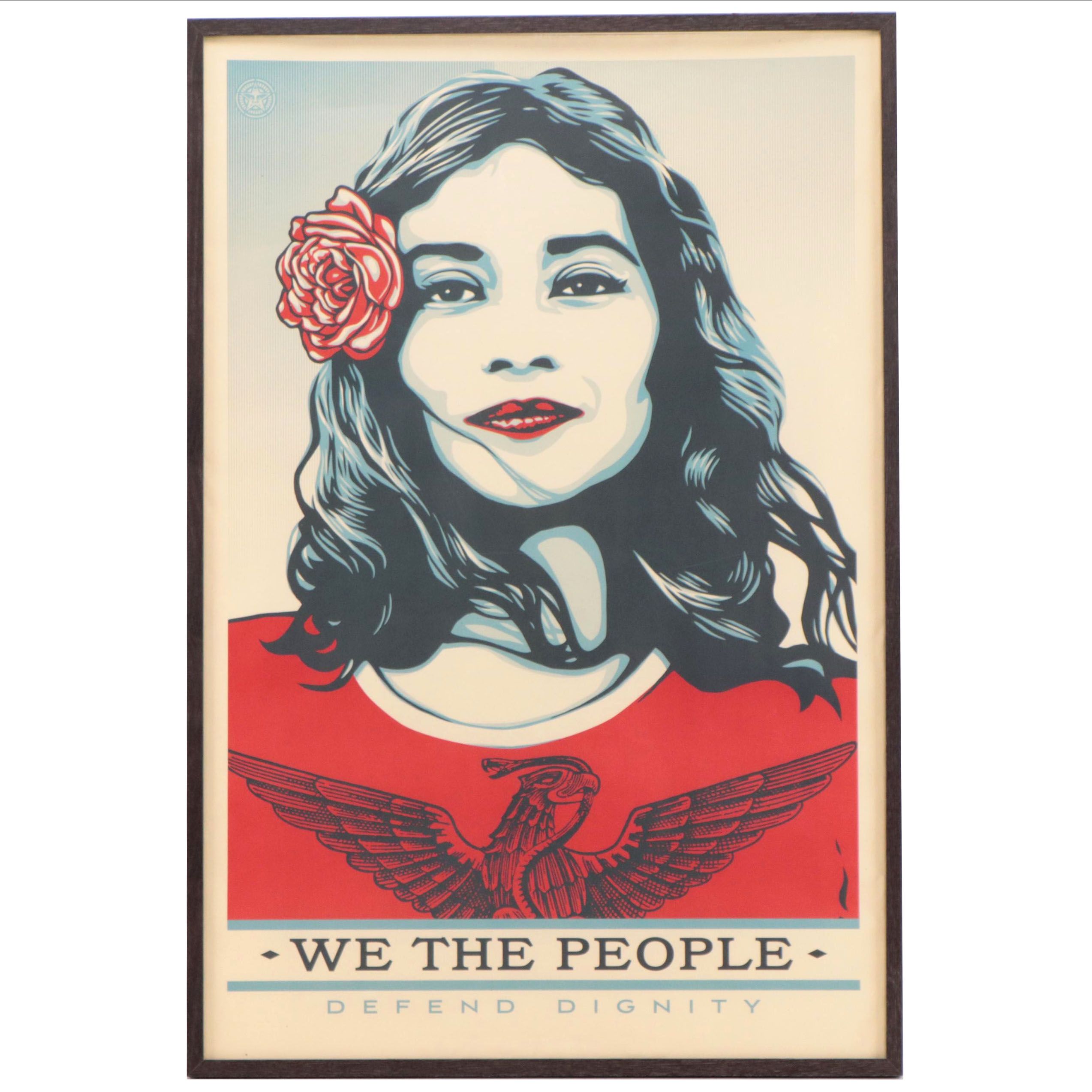 Shepard Fairey Offset Poster "We the People"