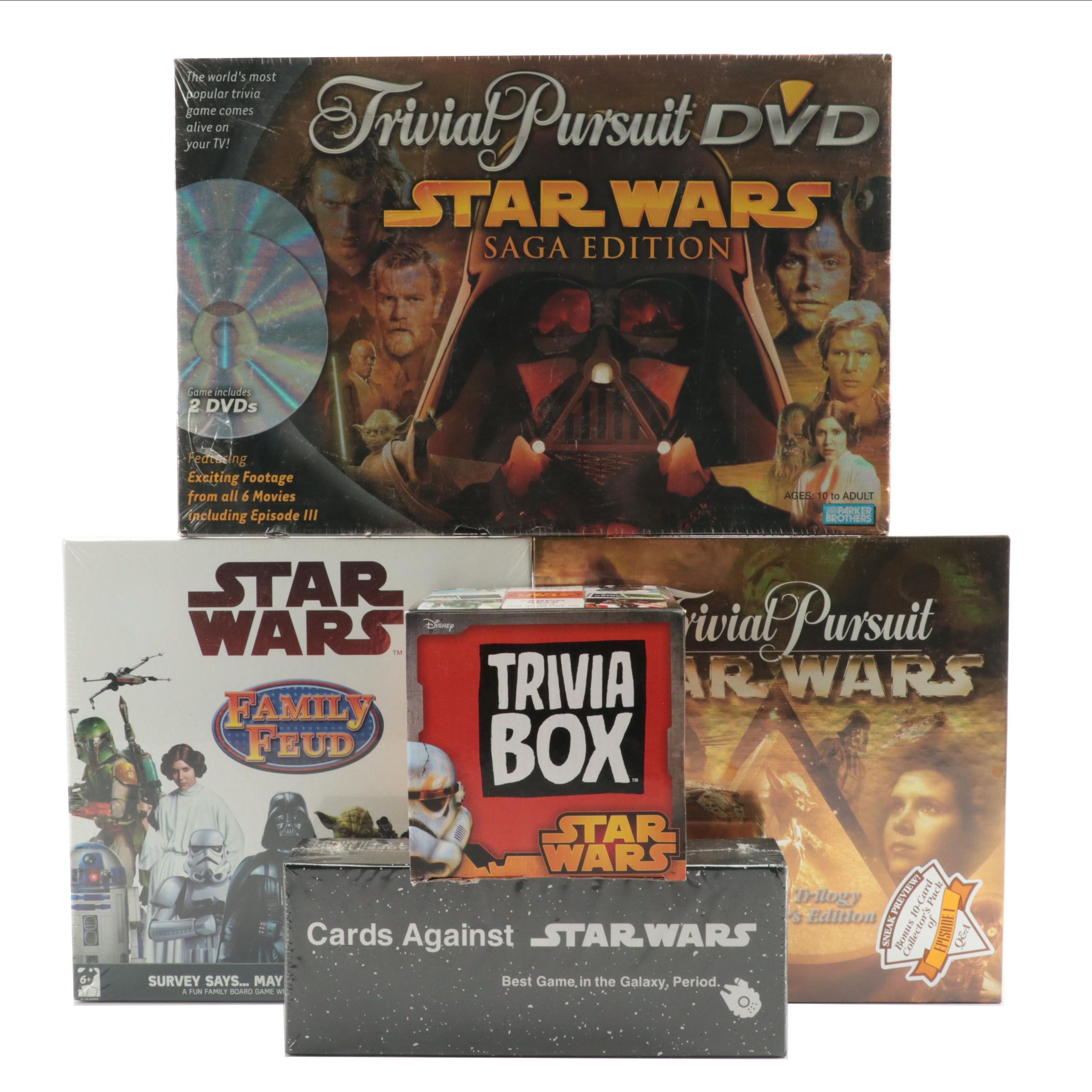 Trivial Pursuit, Cards Against Star Wars and More Star Wars Themes Games