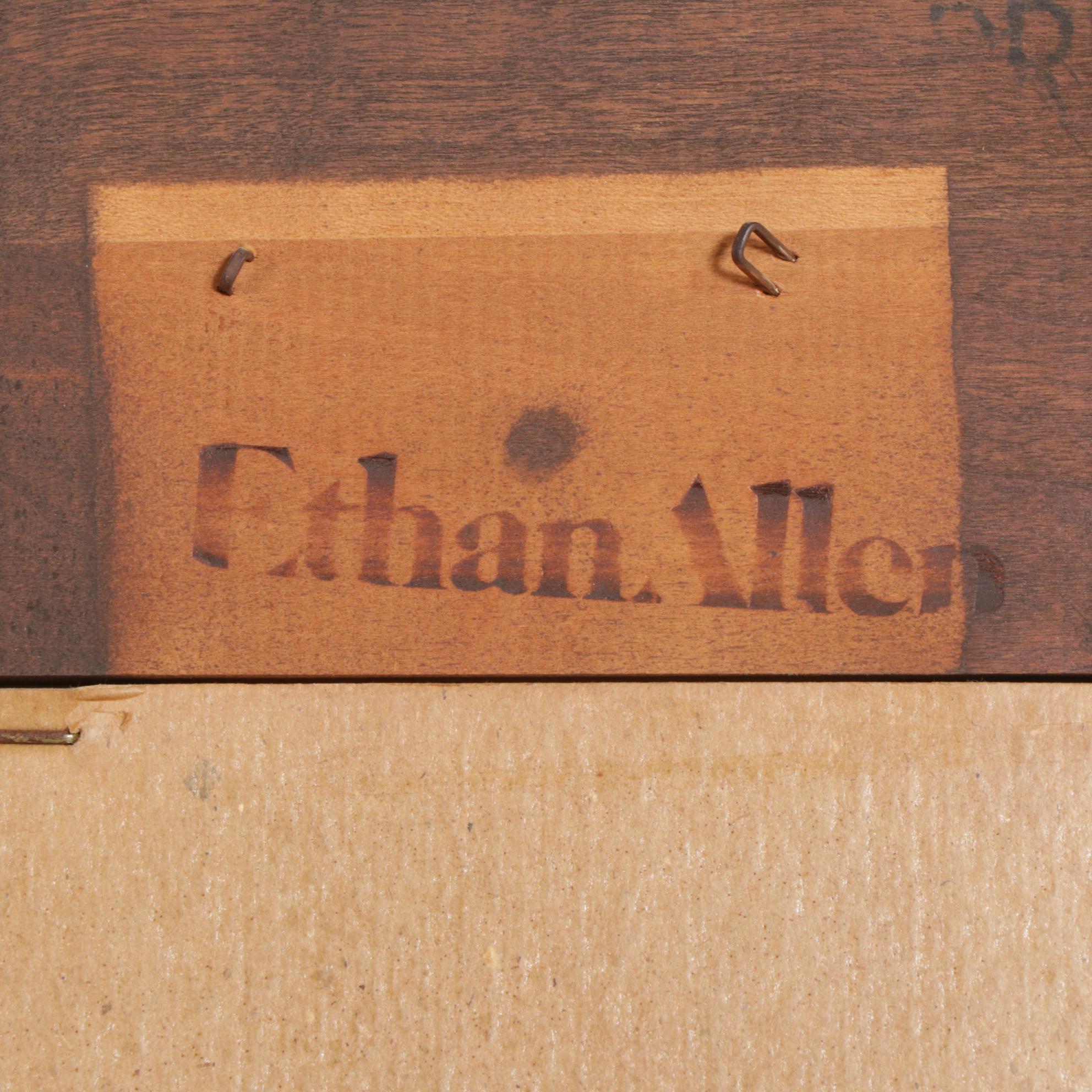 Ethan Allen "Georgian Court" Cherry Display Cabinet, 1980s