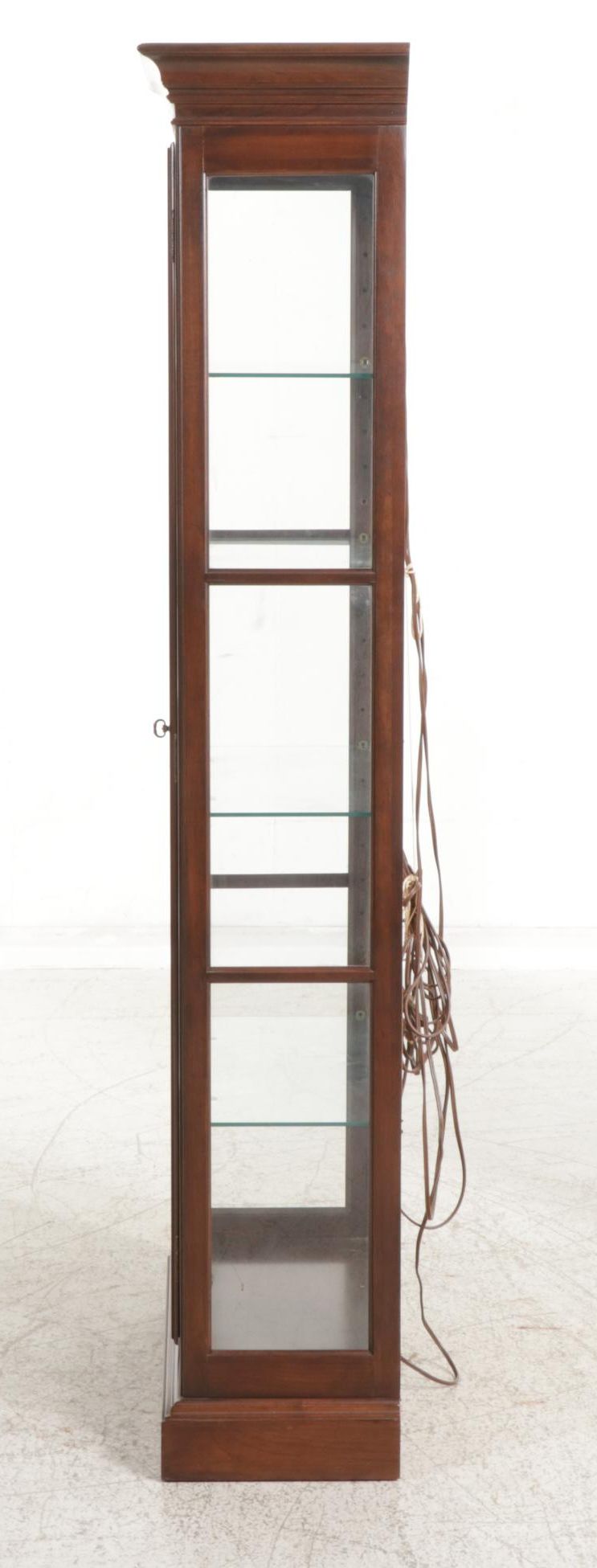 Ethan Allen "Georgian Court" Cherry Display Cabinet, 1980s