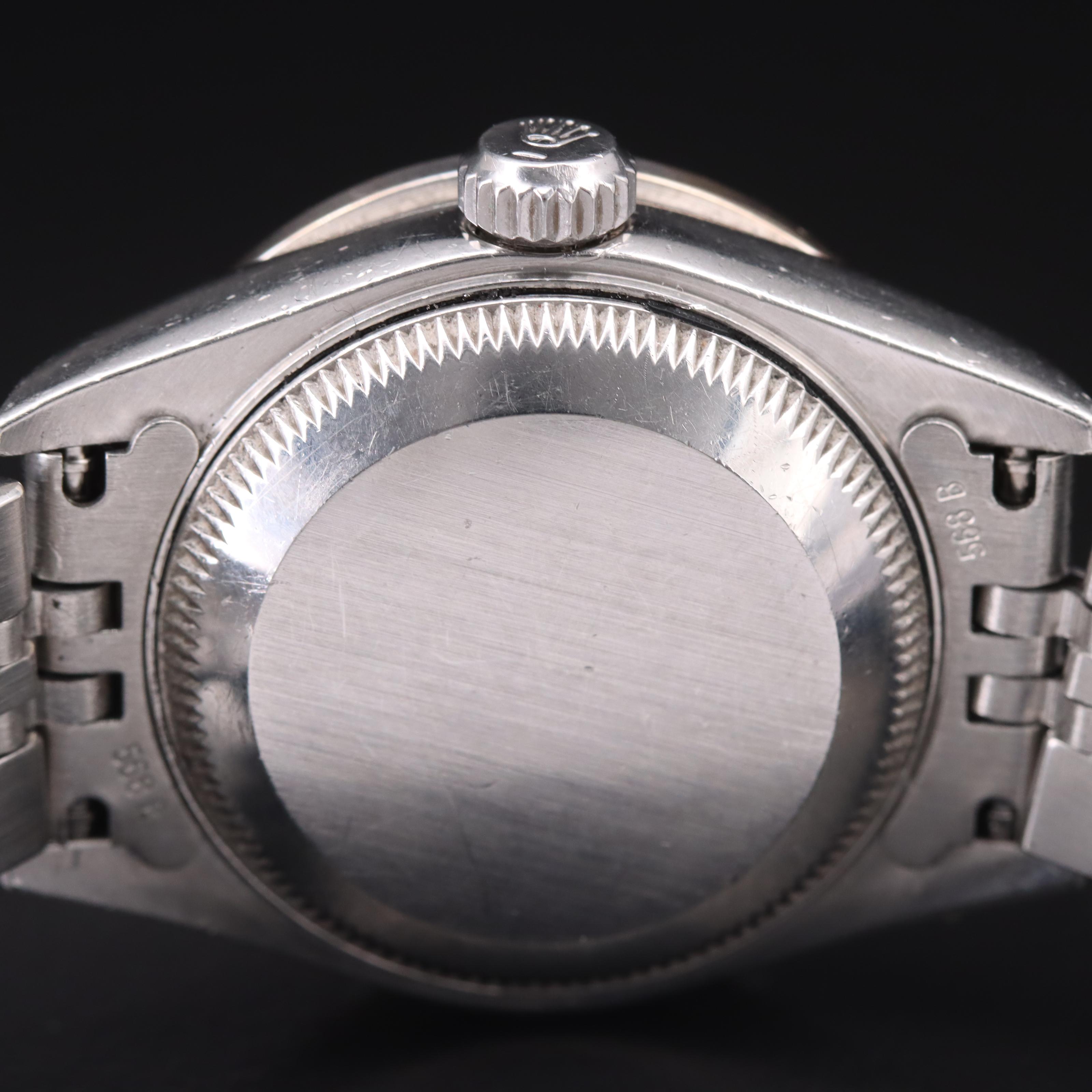 2004 Rolex Oyster Perpetual Date Custom Diamond Watch