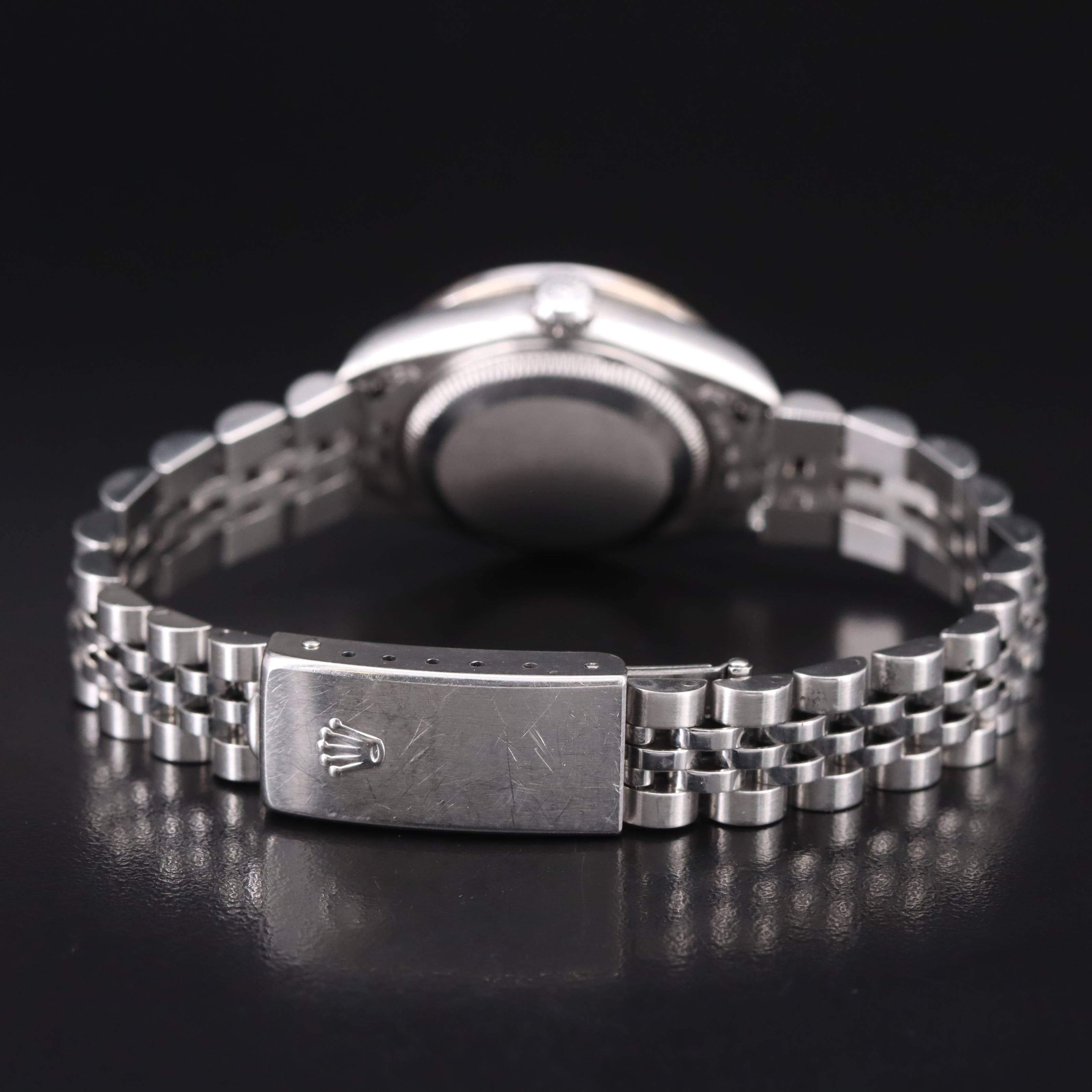 2004 Rolex Oyster Perpetual Date Custom Diamond Watch