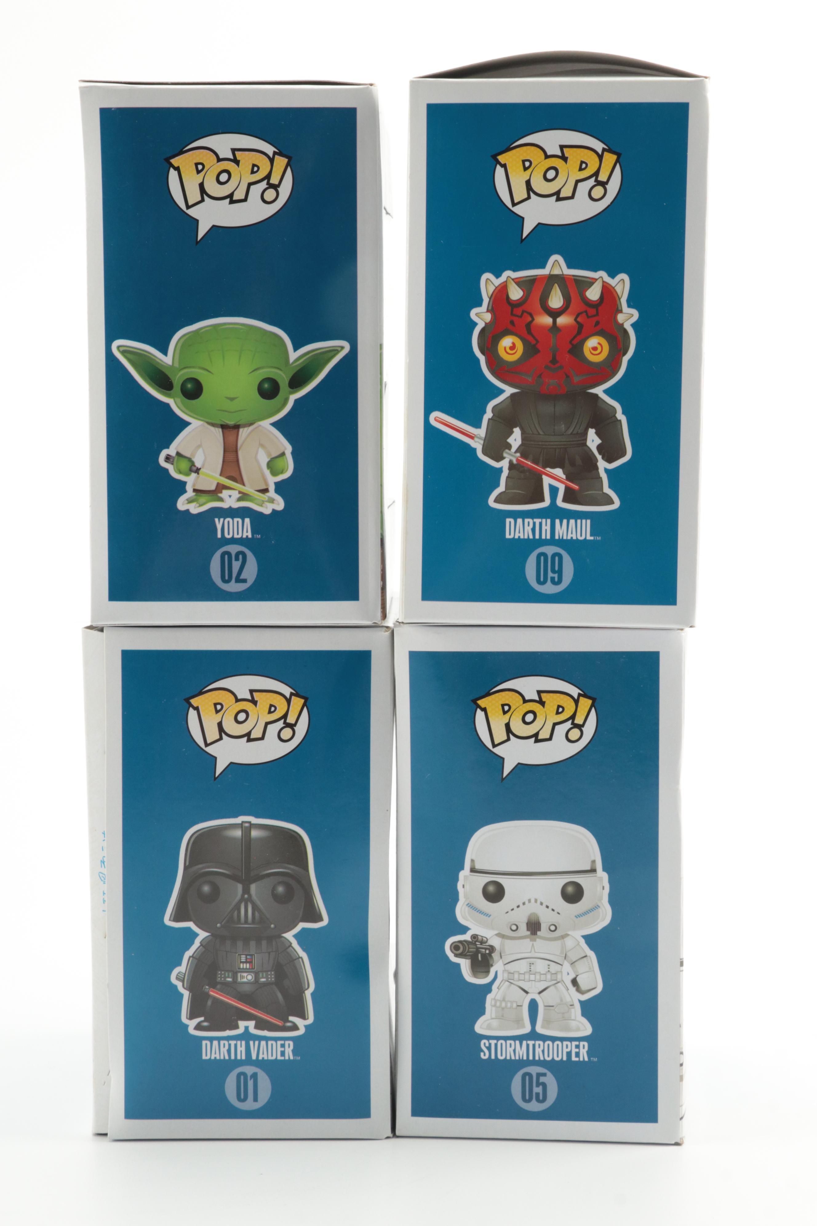 Funko Pop! Star Wars Bobbleheads Including Darth Maul, Yoda and More, 2011