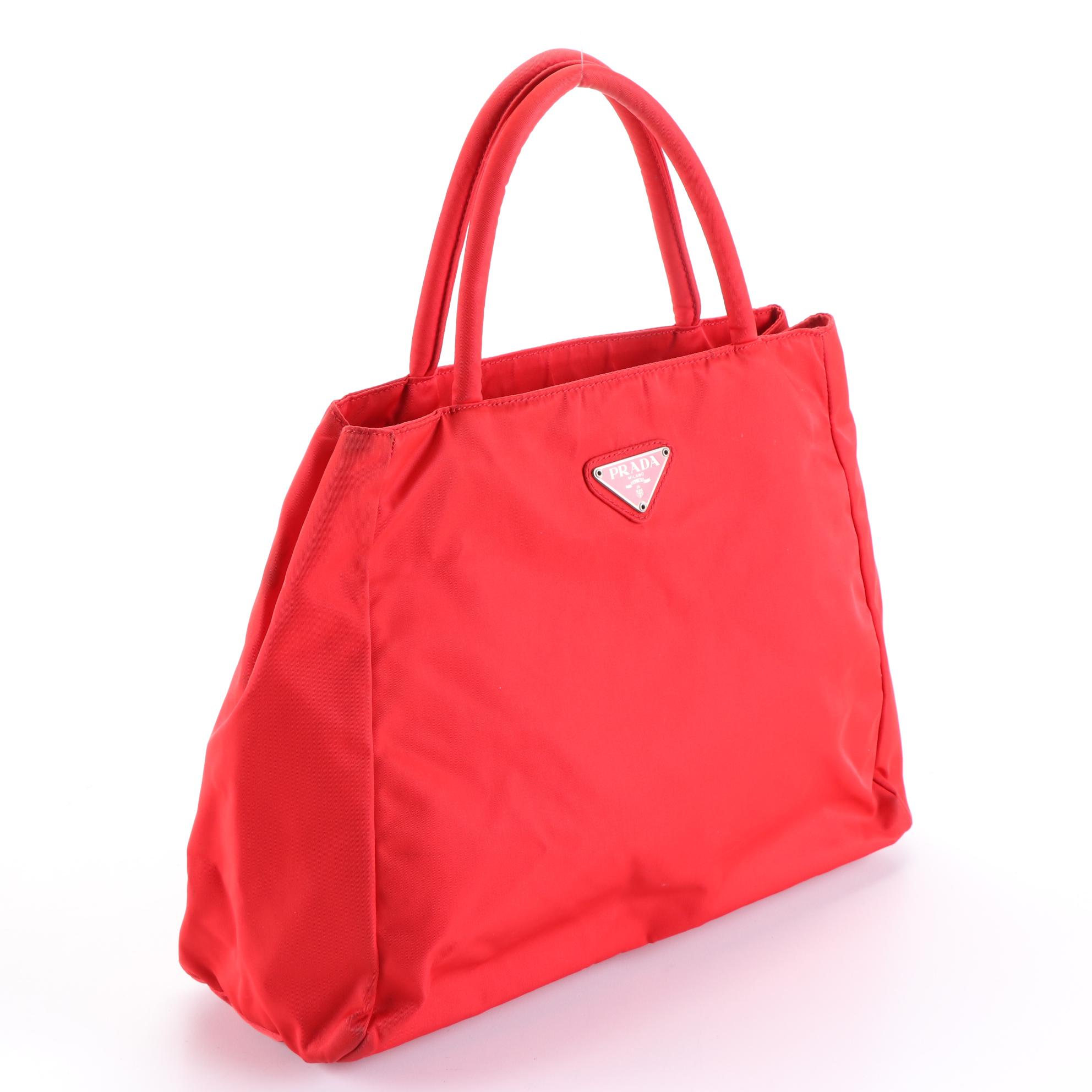 Prada Top Handle Tote in Nylon