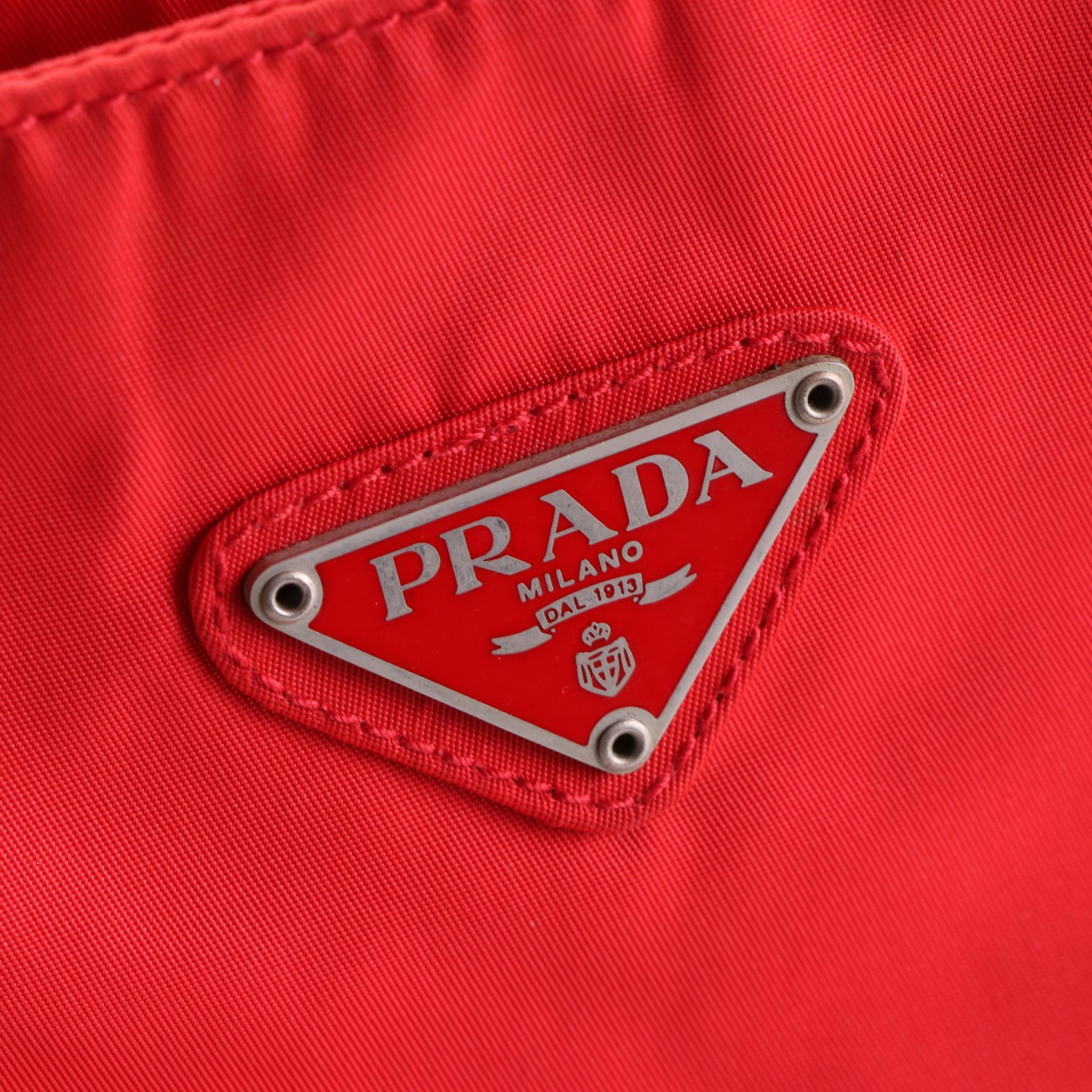 Prada Top Handle Tote in Nylon
