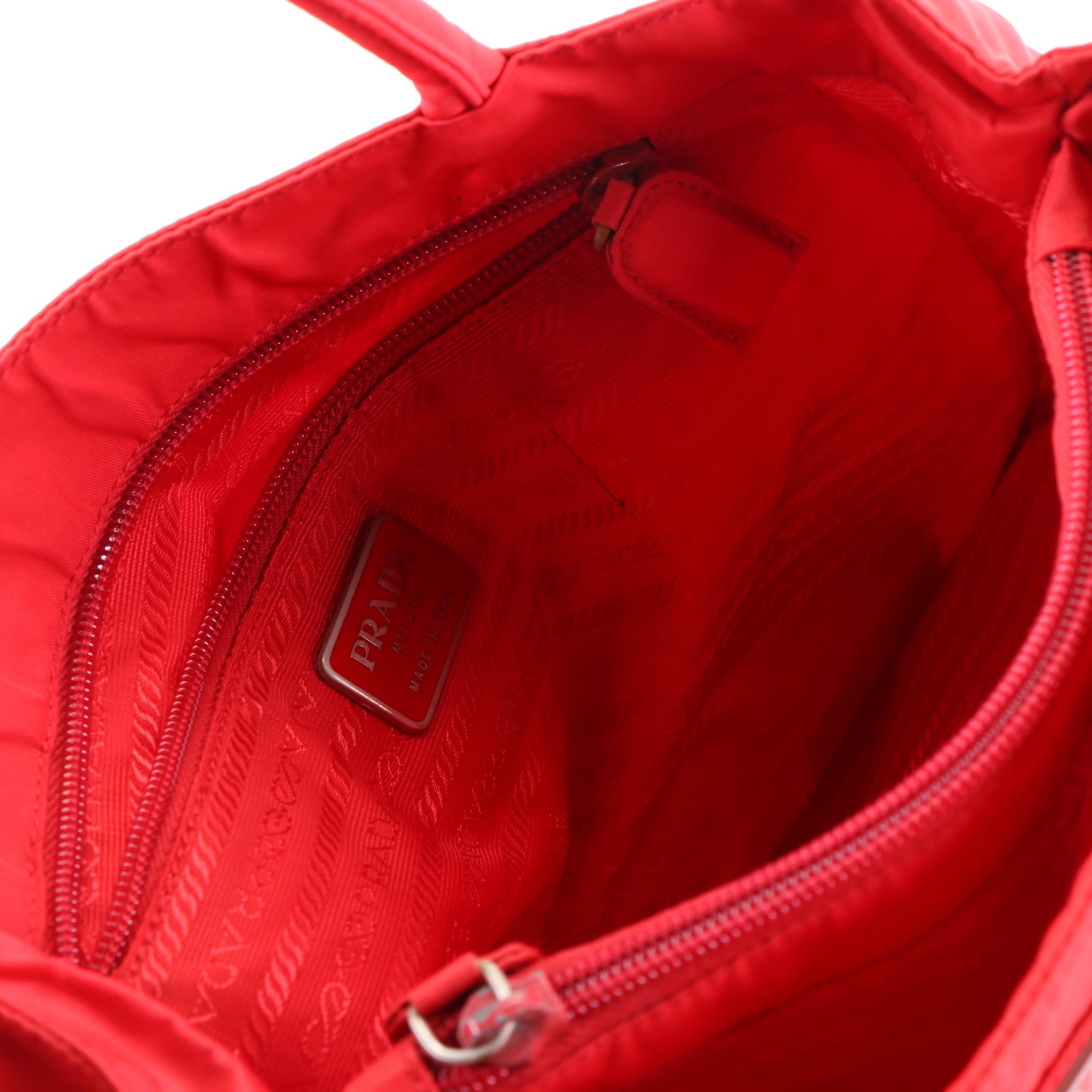 Prada Top Handle Tote in Nylon