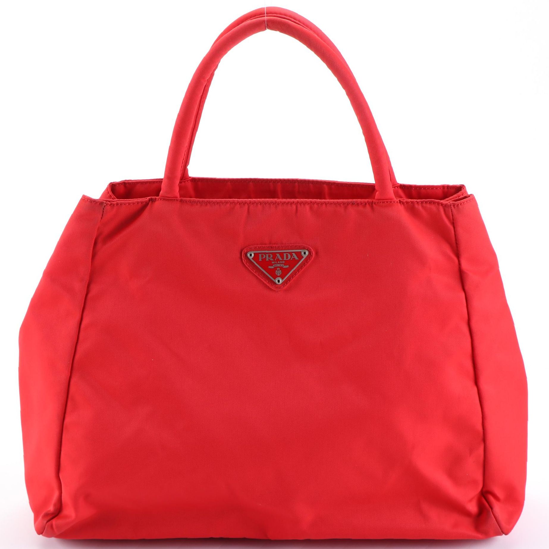 Prada Top Handle Tote in Nylon