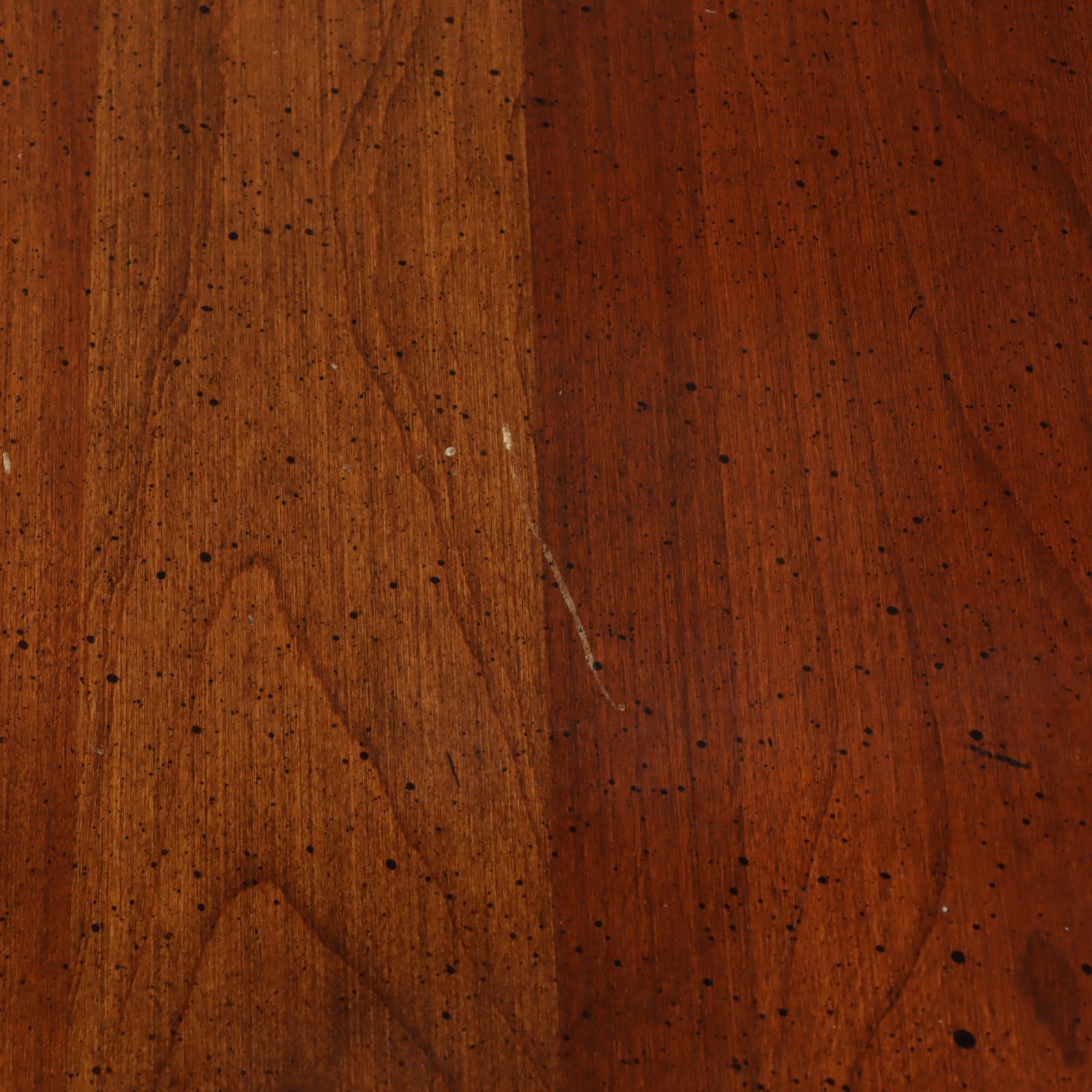 Crawford Furniture Queen Anne Style Cherrywood Four-Drawer Silver Chest