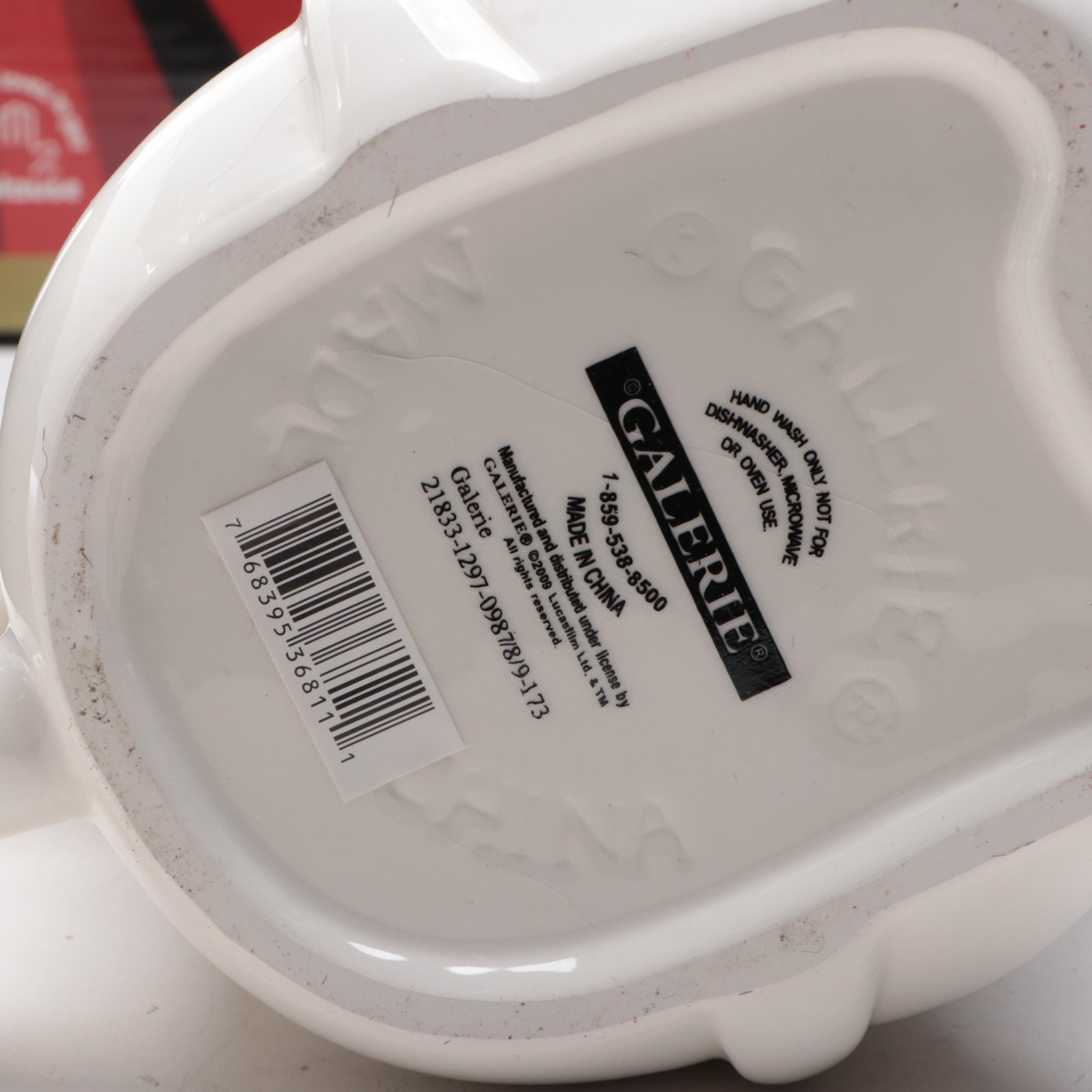 Galerie and Applause Ceramic "Star Wars" Themed Mugs