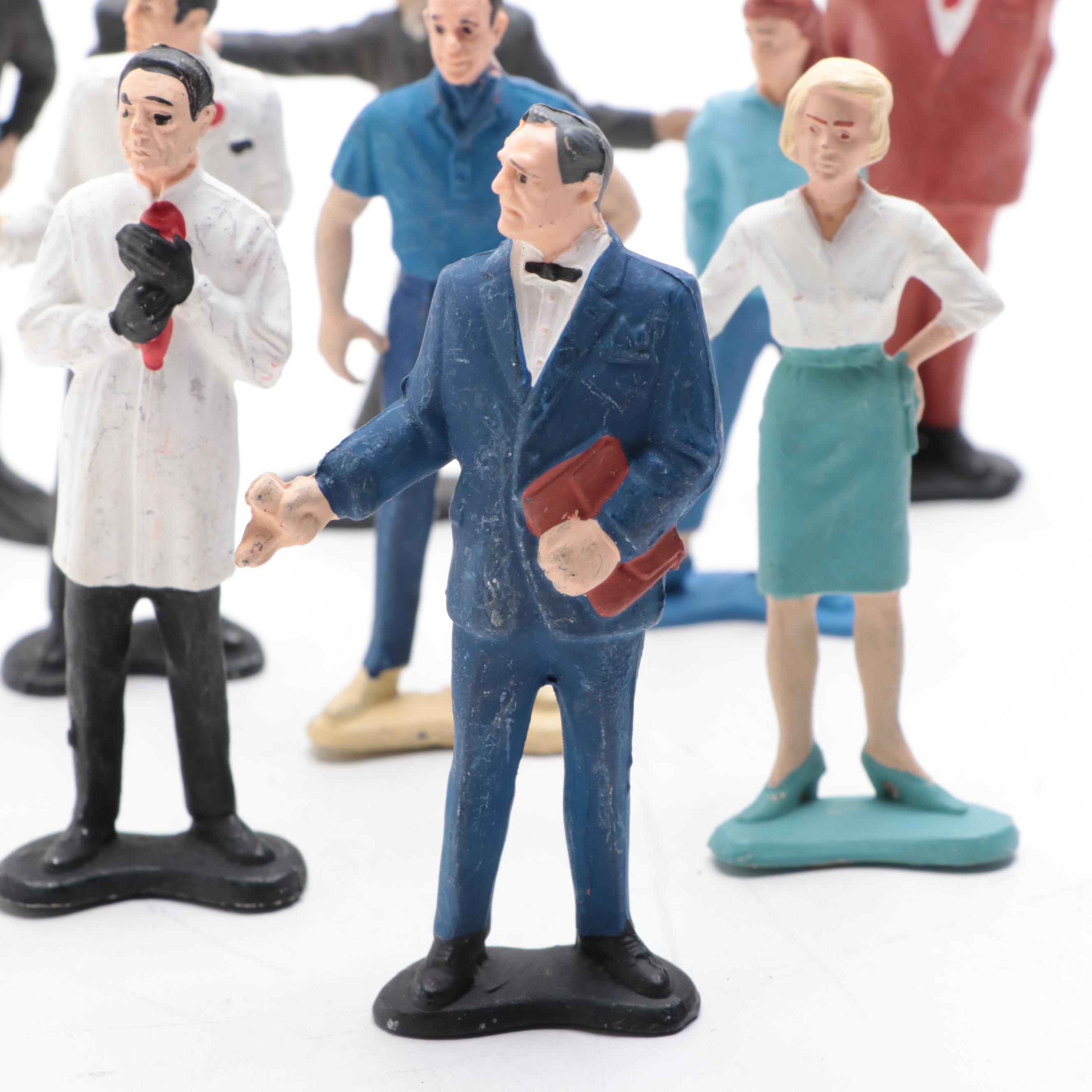 James Bond Plastic Figures Including Oddjob, Auric Goldfinger and More