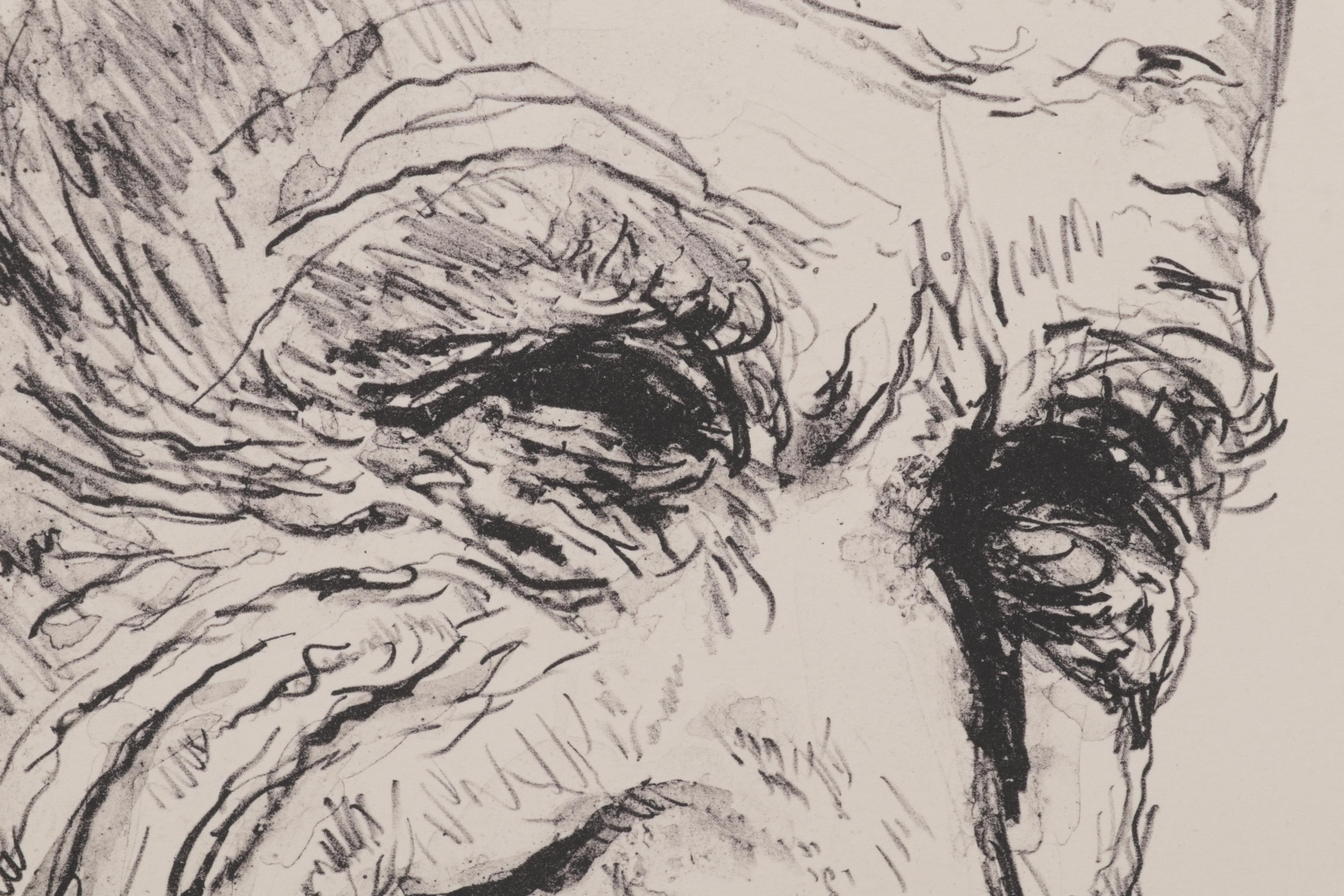 Sidney Chafetz Lithograph "Roger Baldwin," 1981