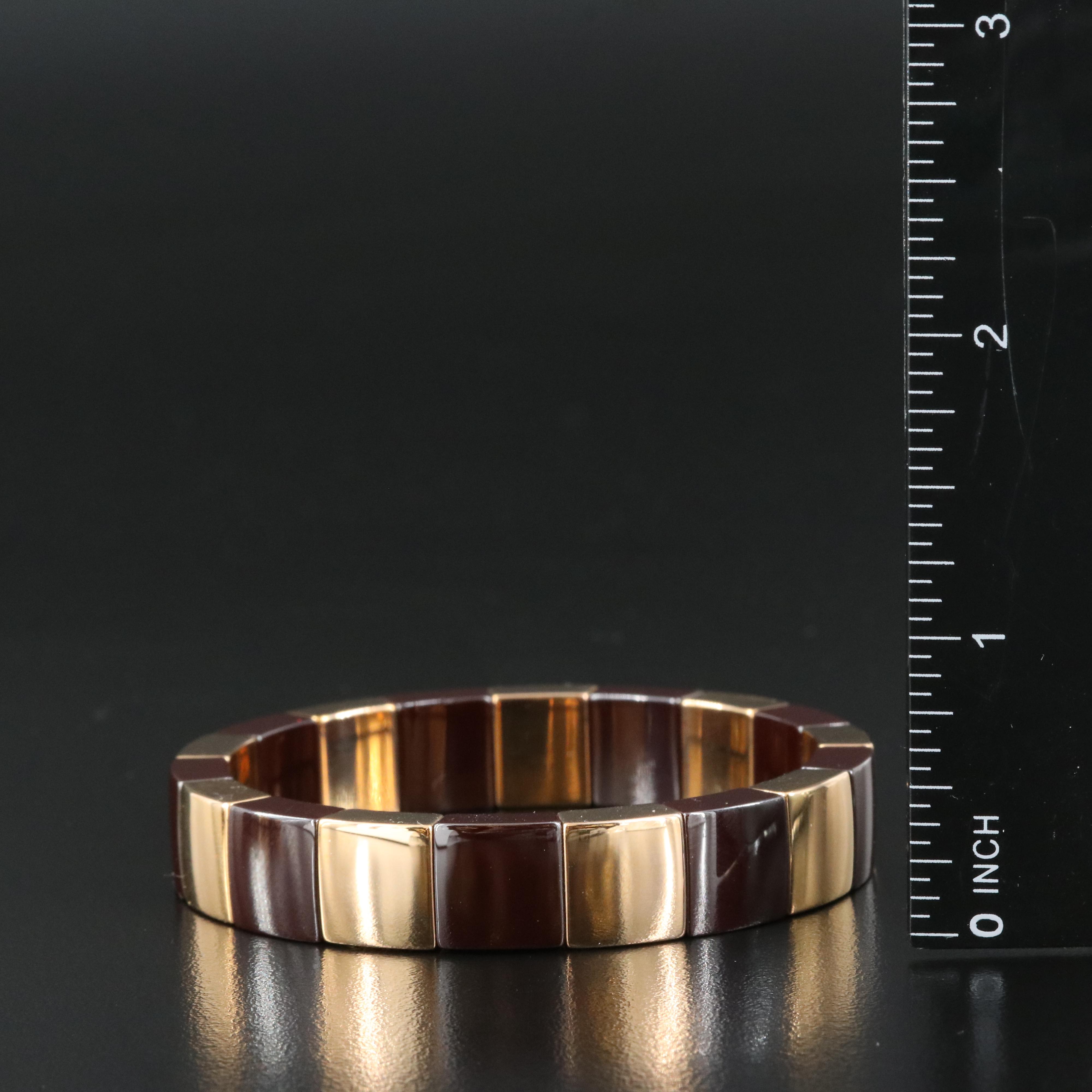 Roberto Demeglio Rectangular Link Bracelet with Ceramic Square Link Bracelet