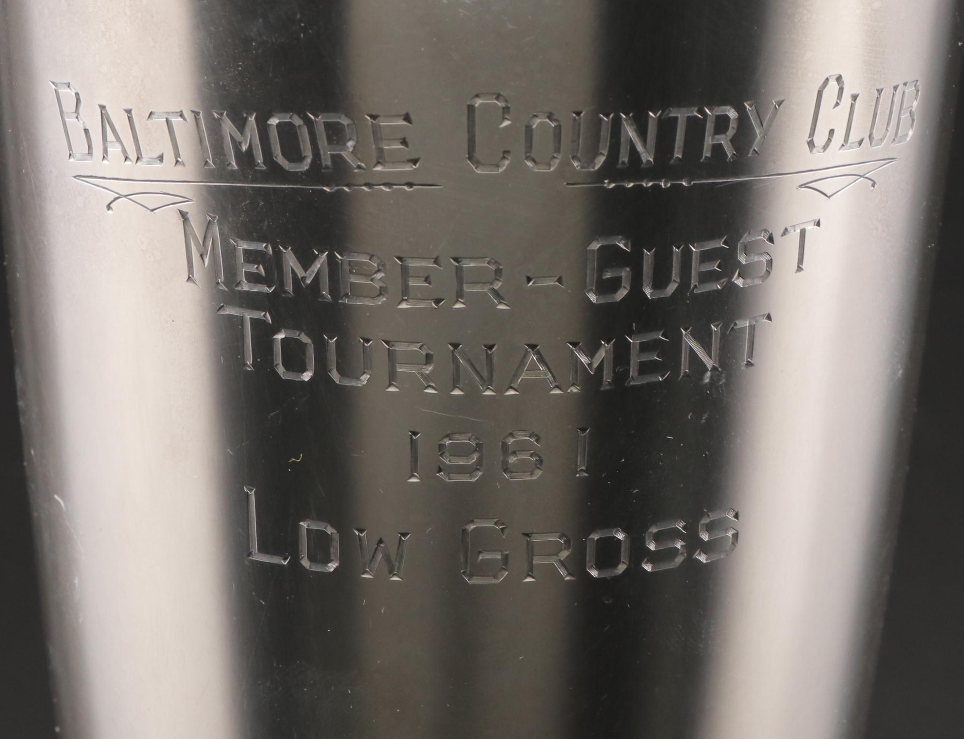 Tiffany & Co. Sterling Silver Trophy Pitcher, Mid-20th Century