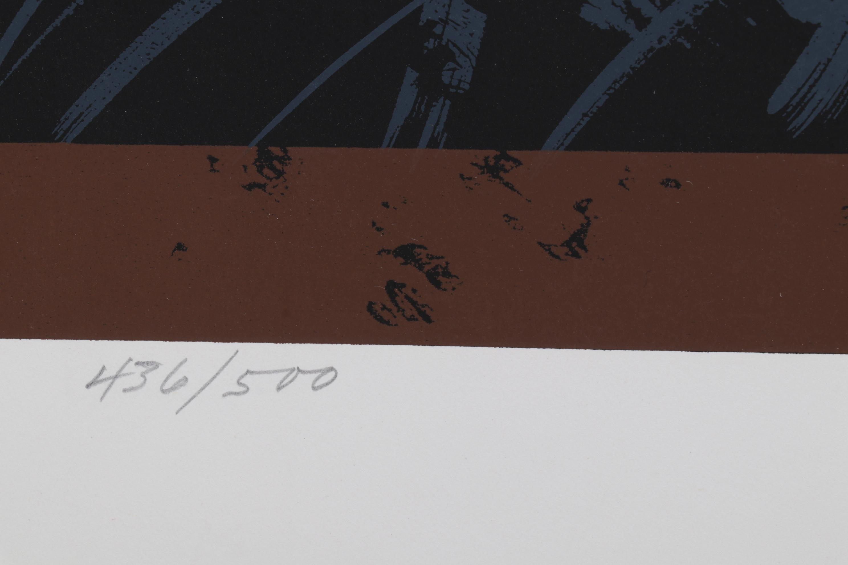 Charley Harper Serigraph "Hungry Eyes," Circa 1969