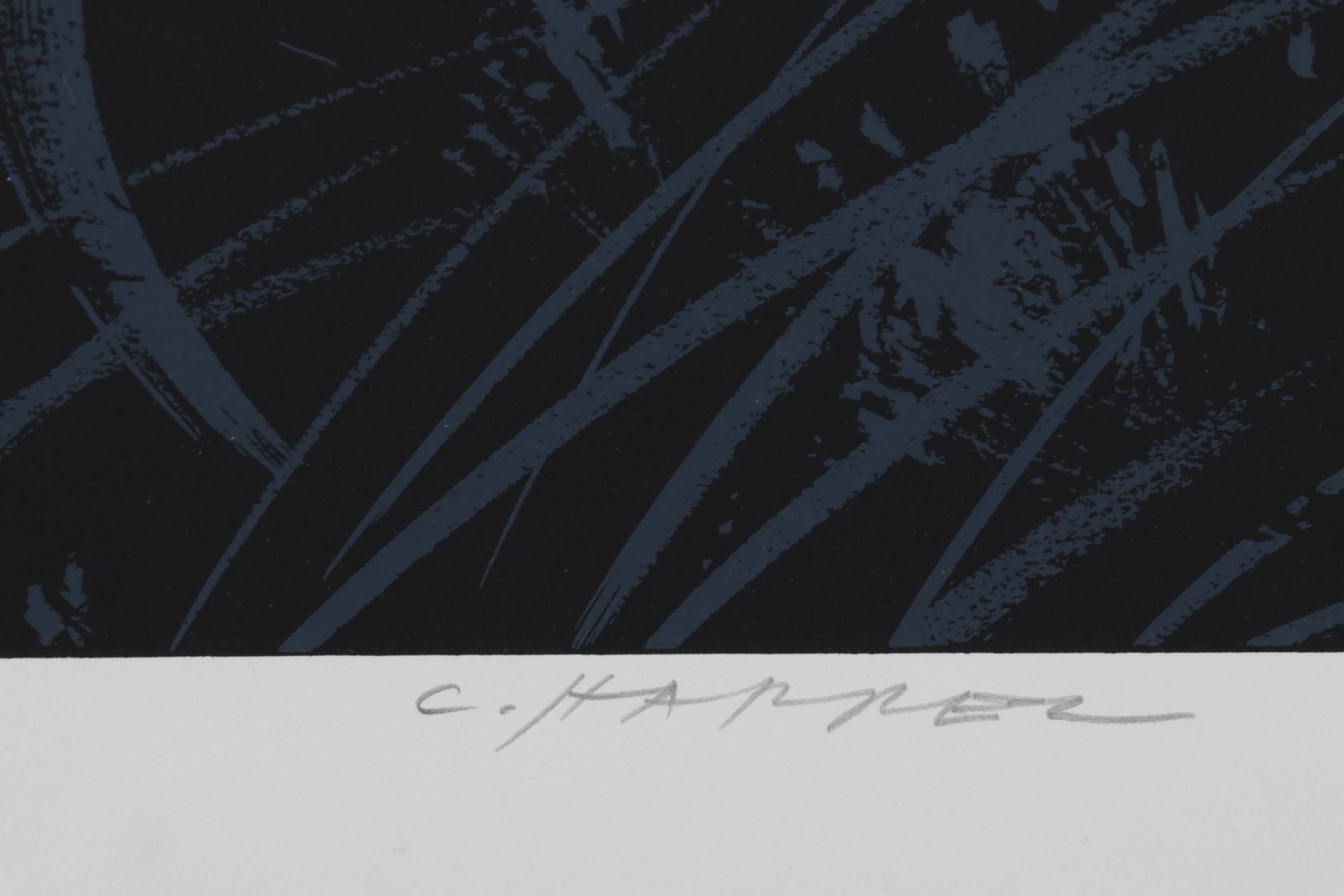 Charley Harper Serigraph "Hungry Eyes," Circa 1969