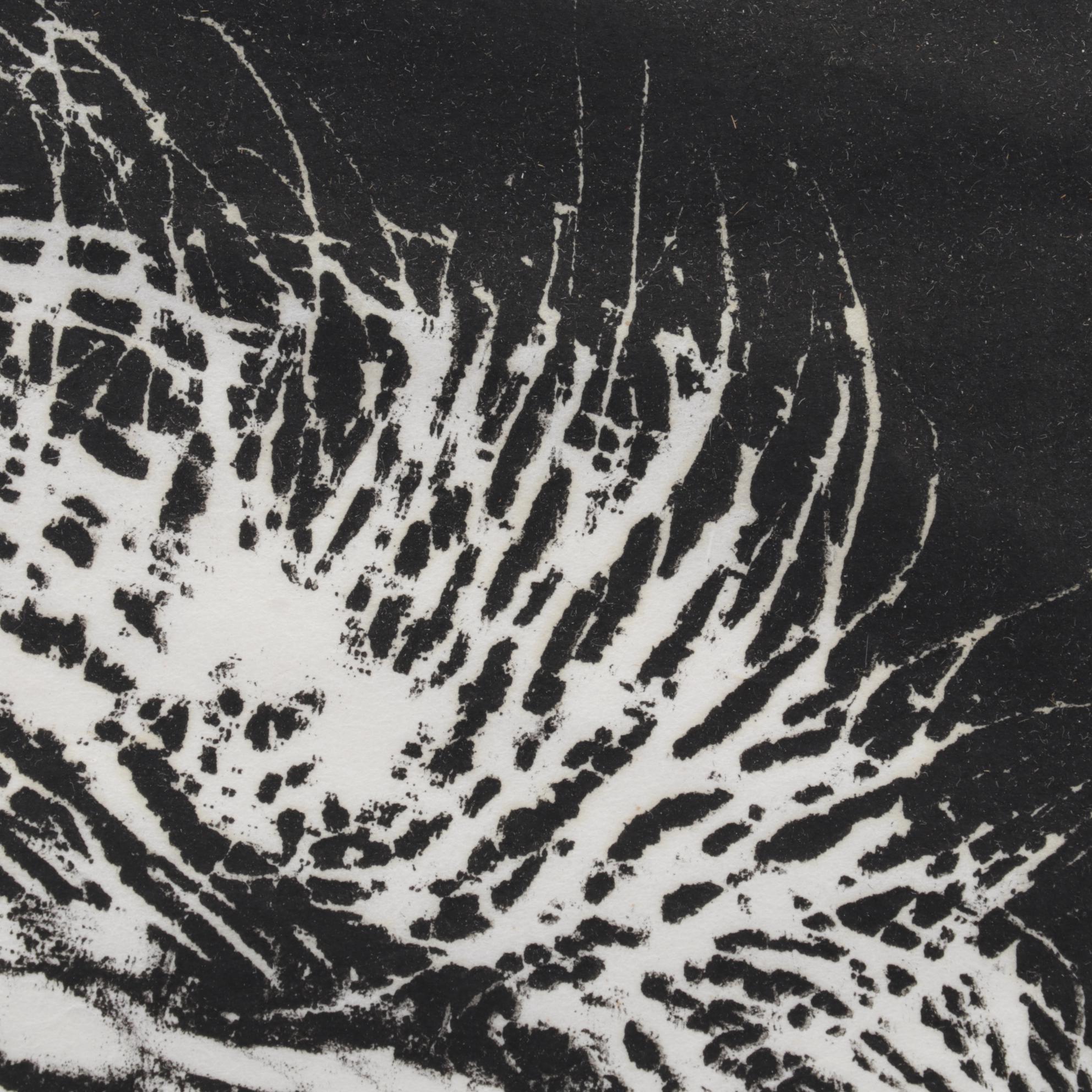 Sidney Chafetz Woodcut "A. J. Muste," 1967